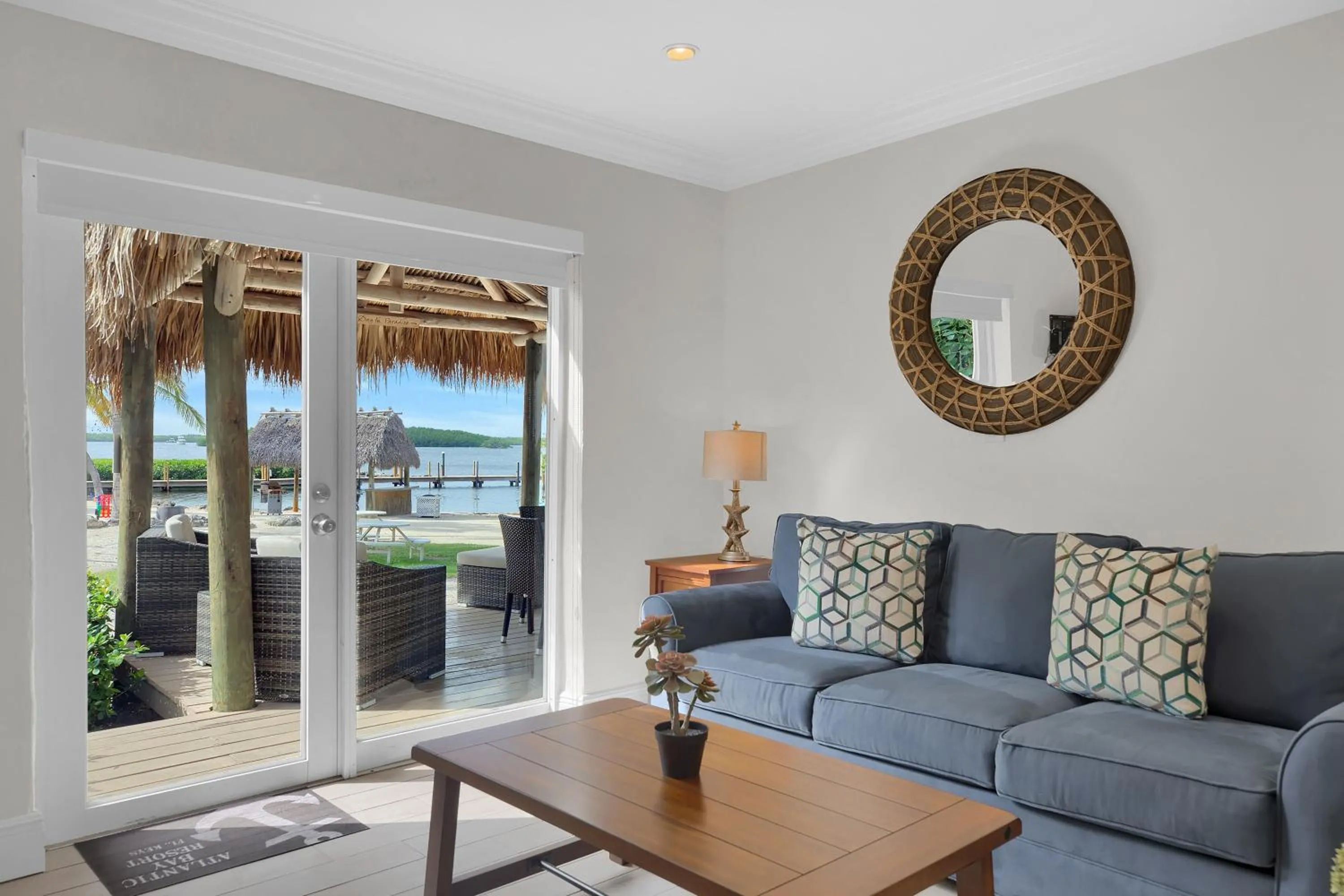 Living room in Atlantic Bay Resort