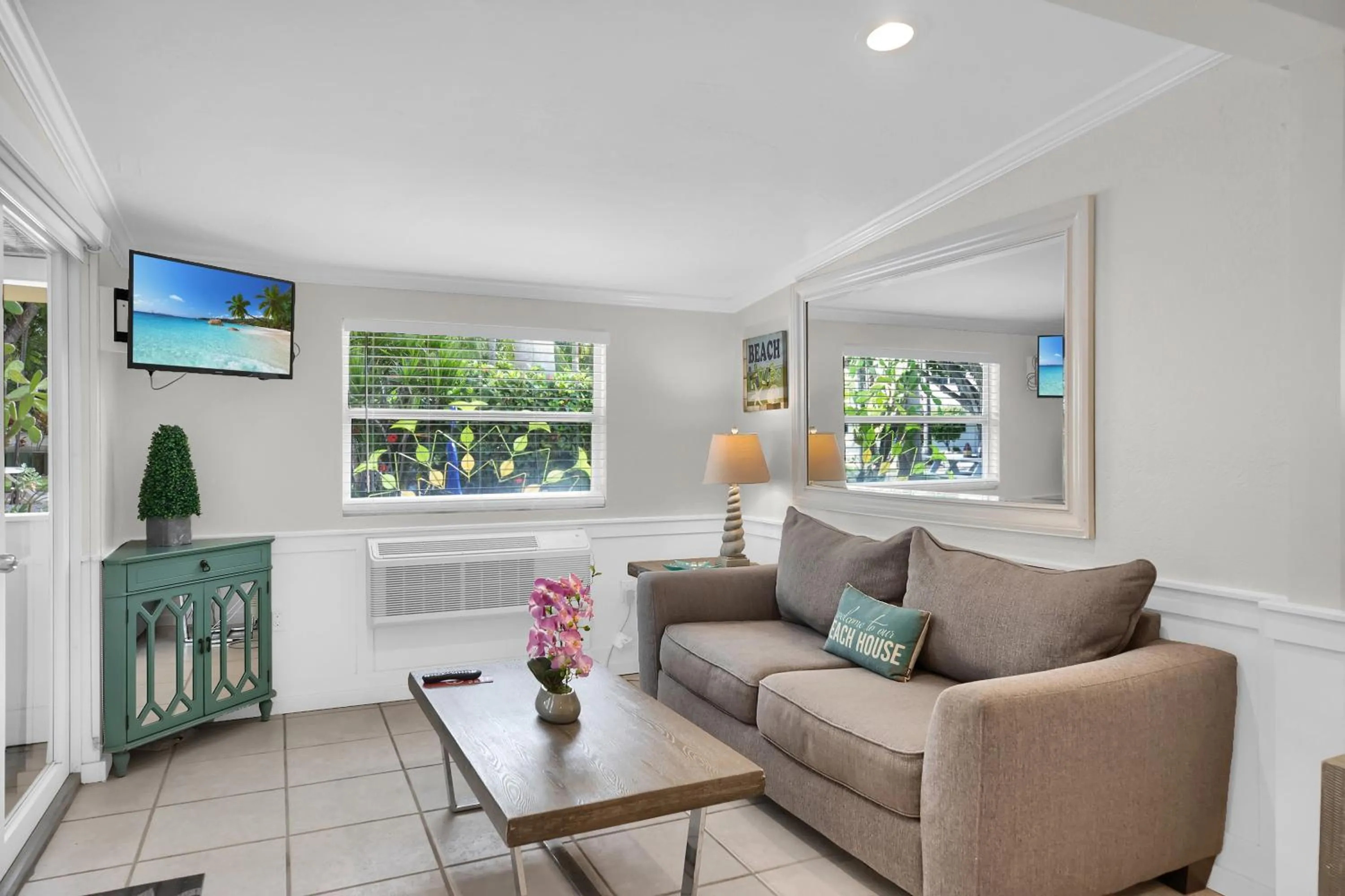 Living room in Atlantic Bay Resort