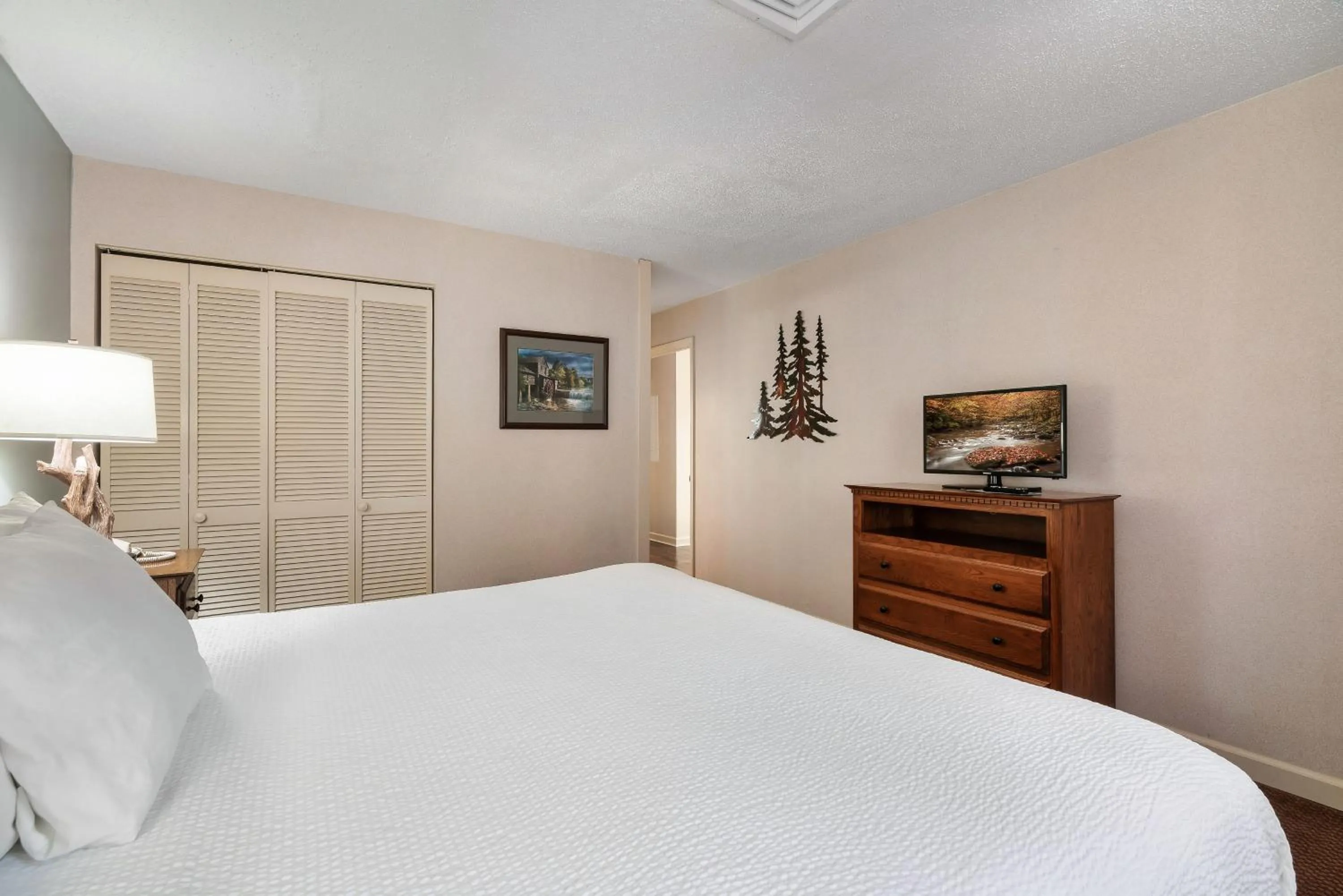 Bed in Gatlinburg Town Square