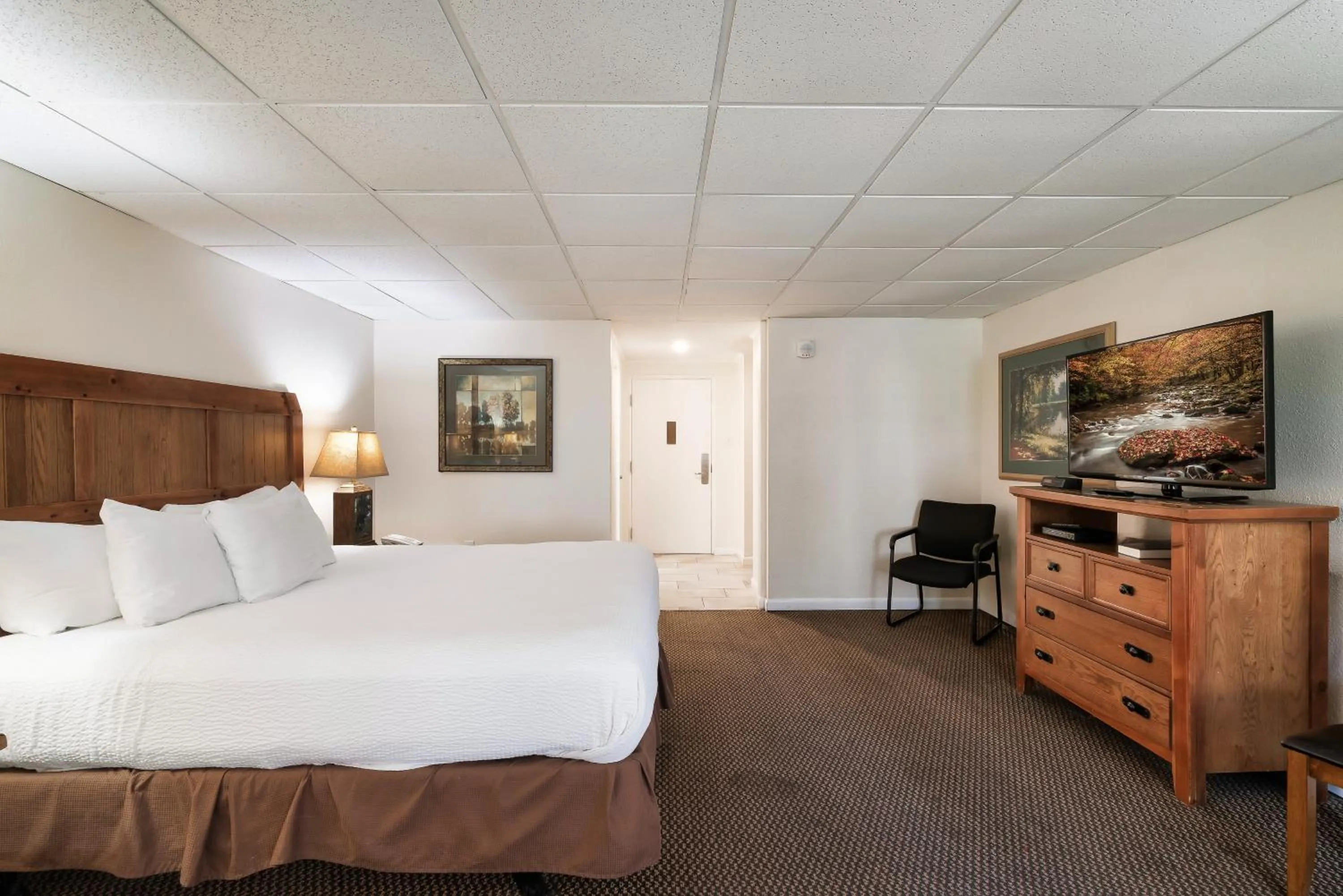 Bed in Gatlinburg Town Square