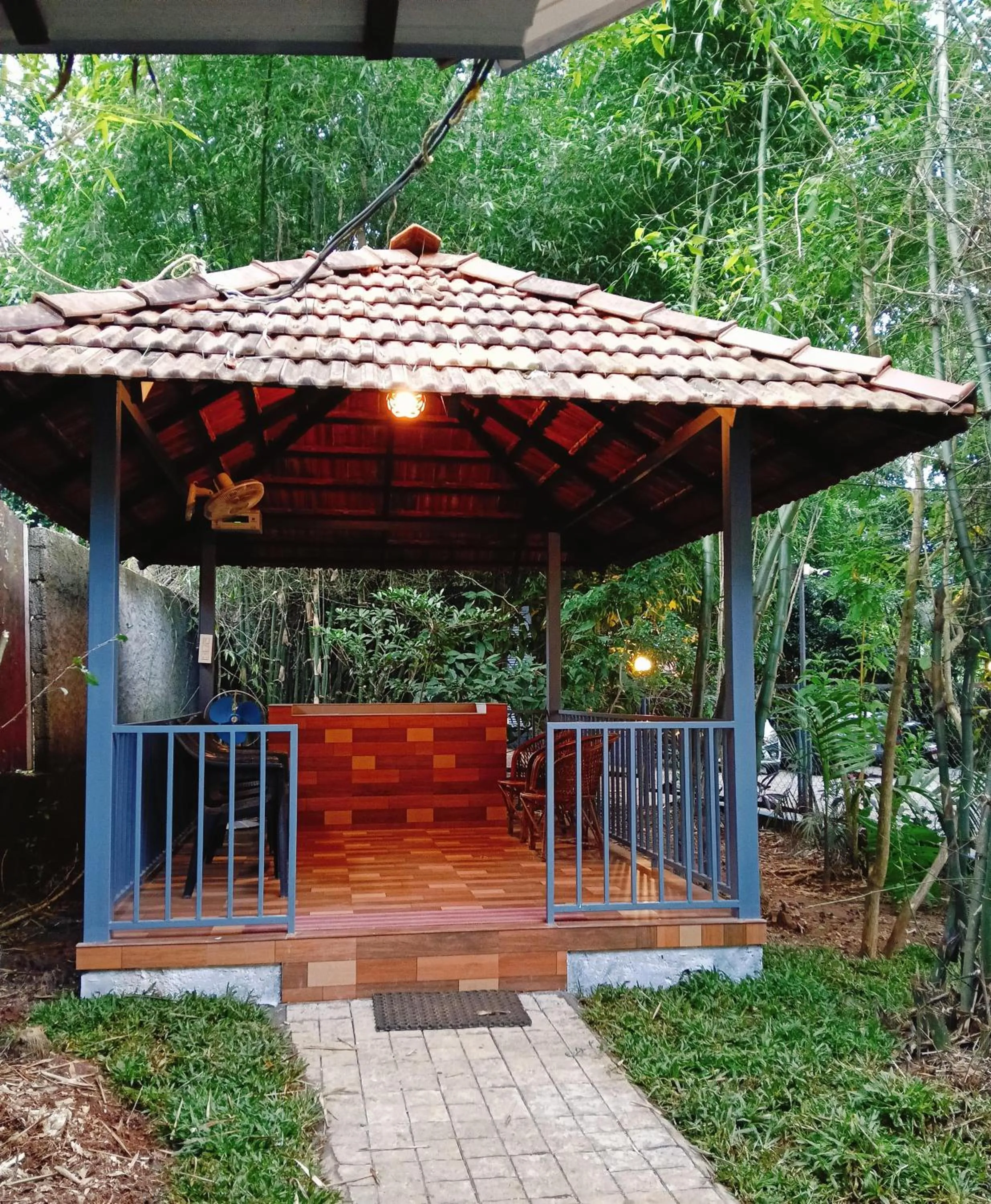 BBQ facilities in Le Eden Premium Wayanad Pool Resort