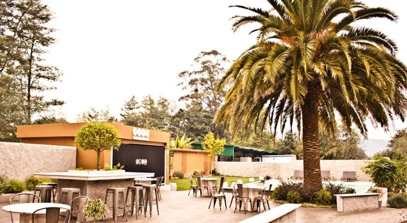 Swimming pool in Hotel Corona de Galicia