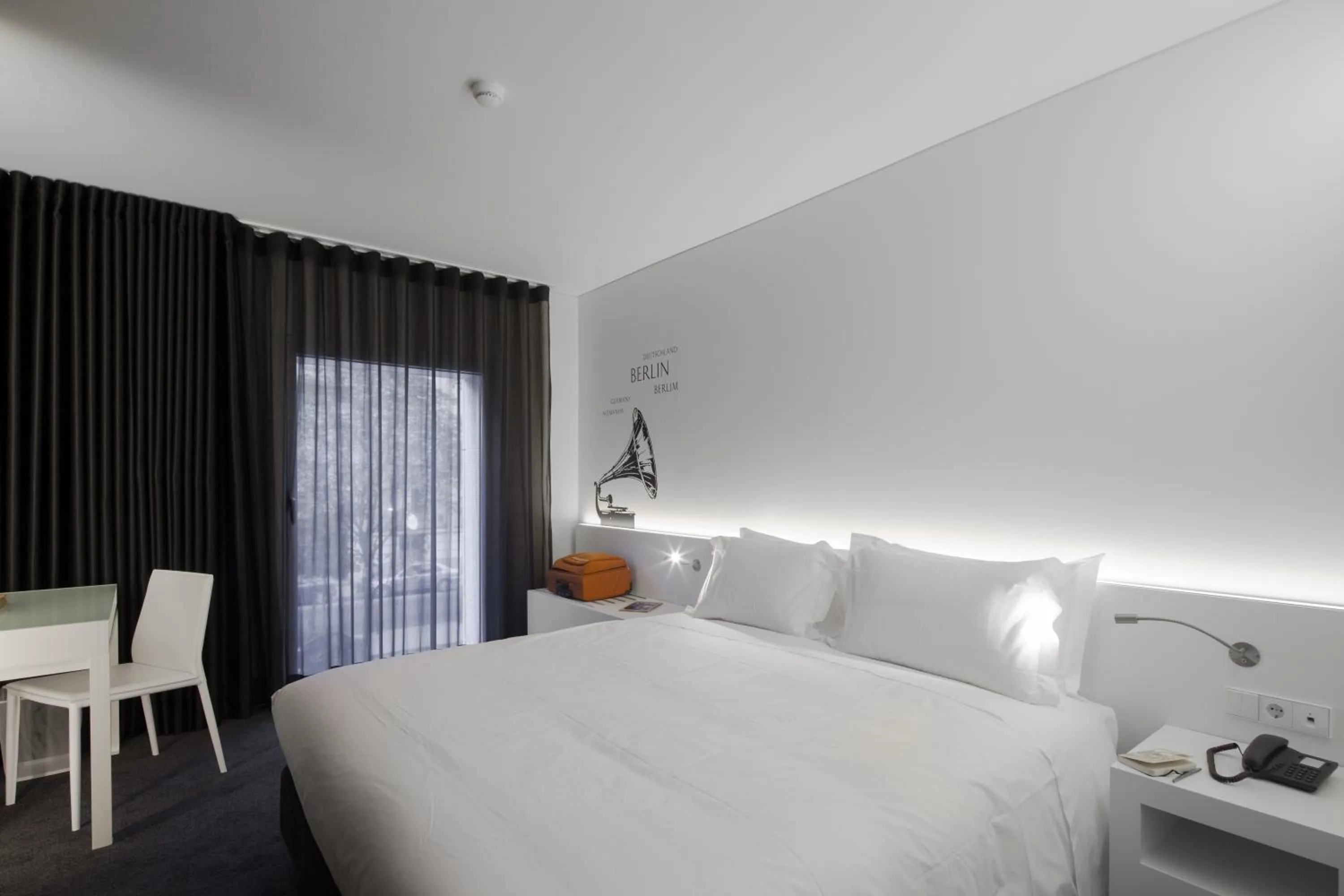 Bed in Hotel 3K Europa