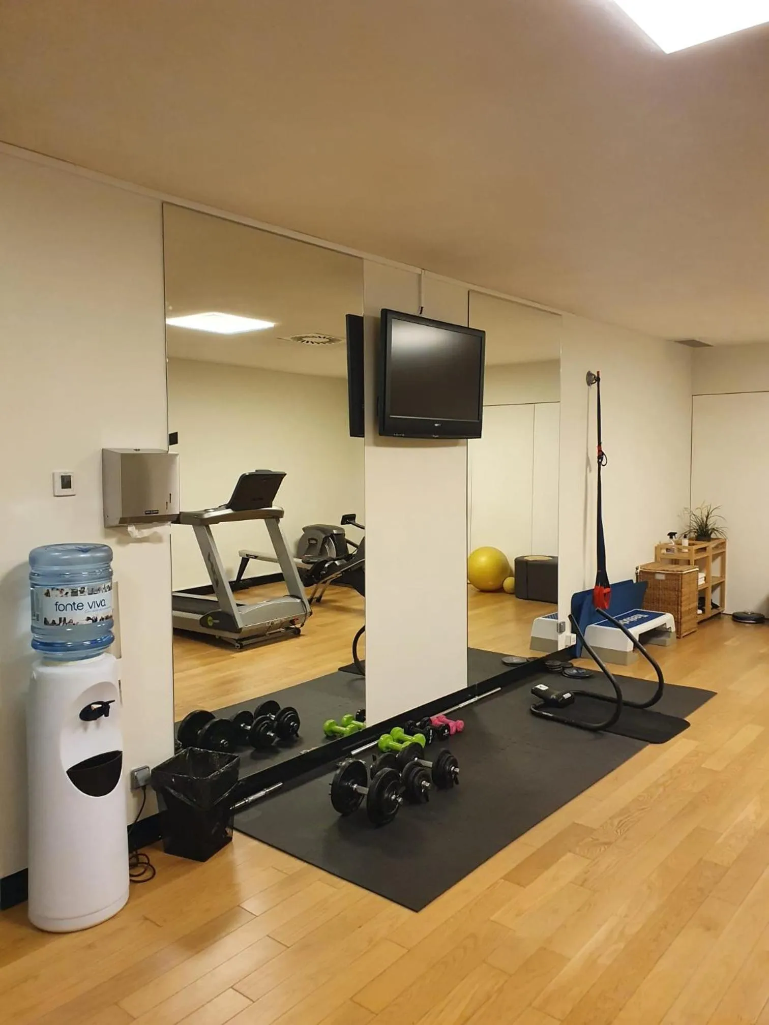 Fitness centre/facilities in Hotel 3K Europa