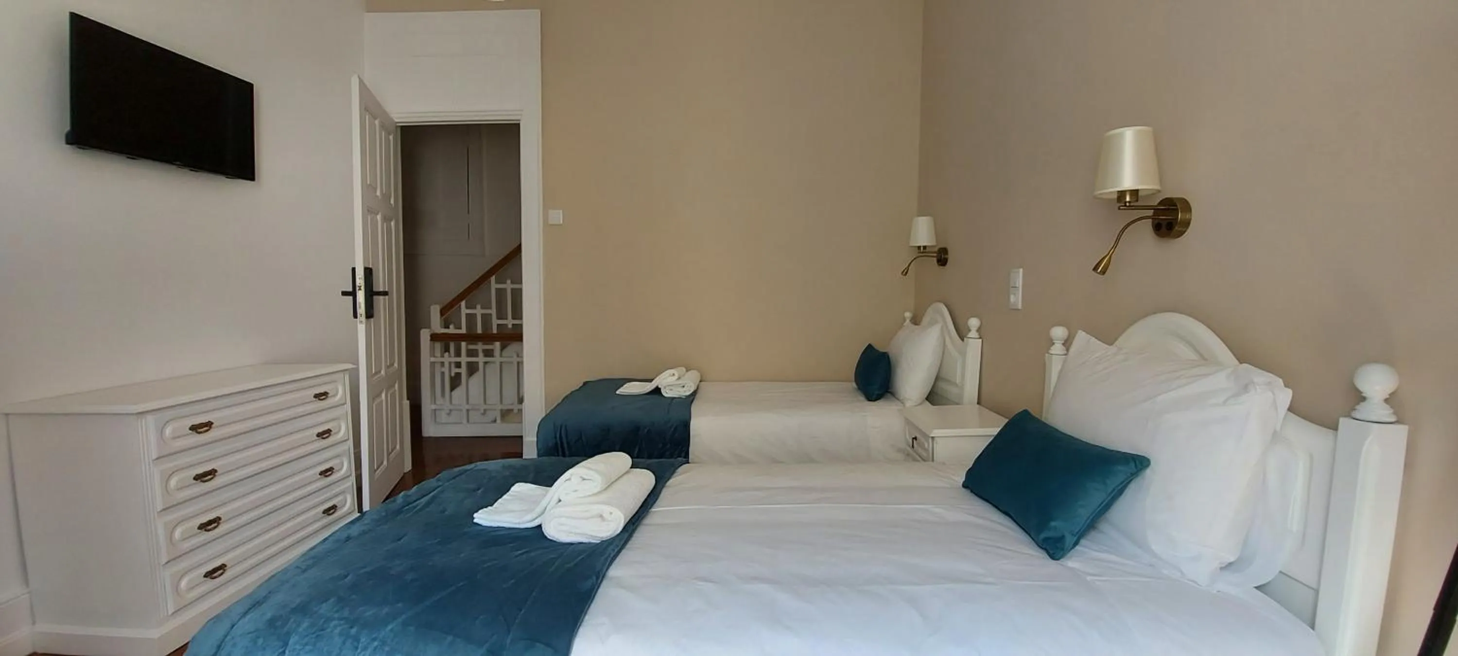 Bed in A Portuguesa Guest House