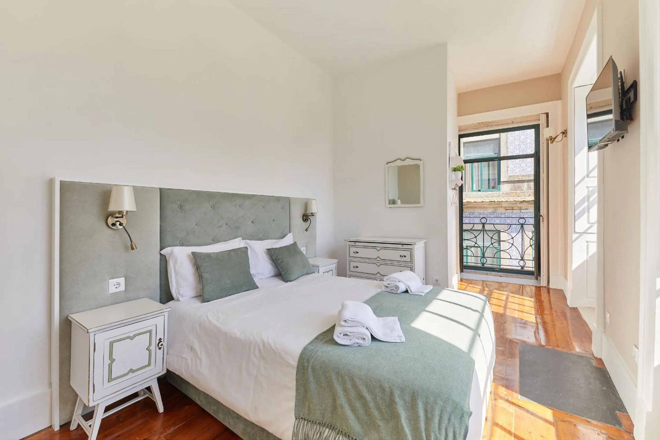 Bed in A Portuguesa Guest House