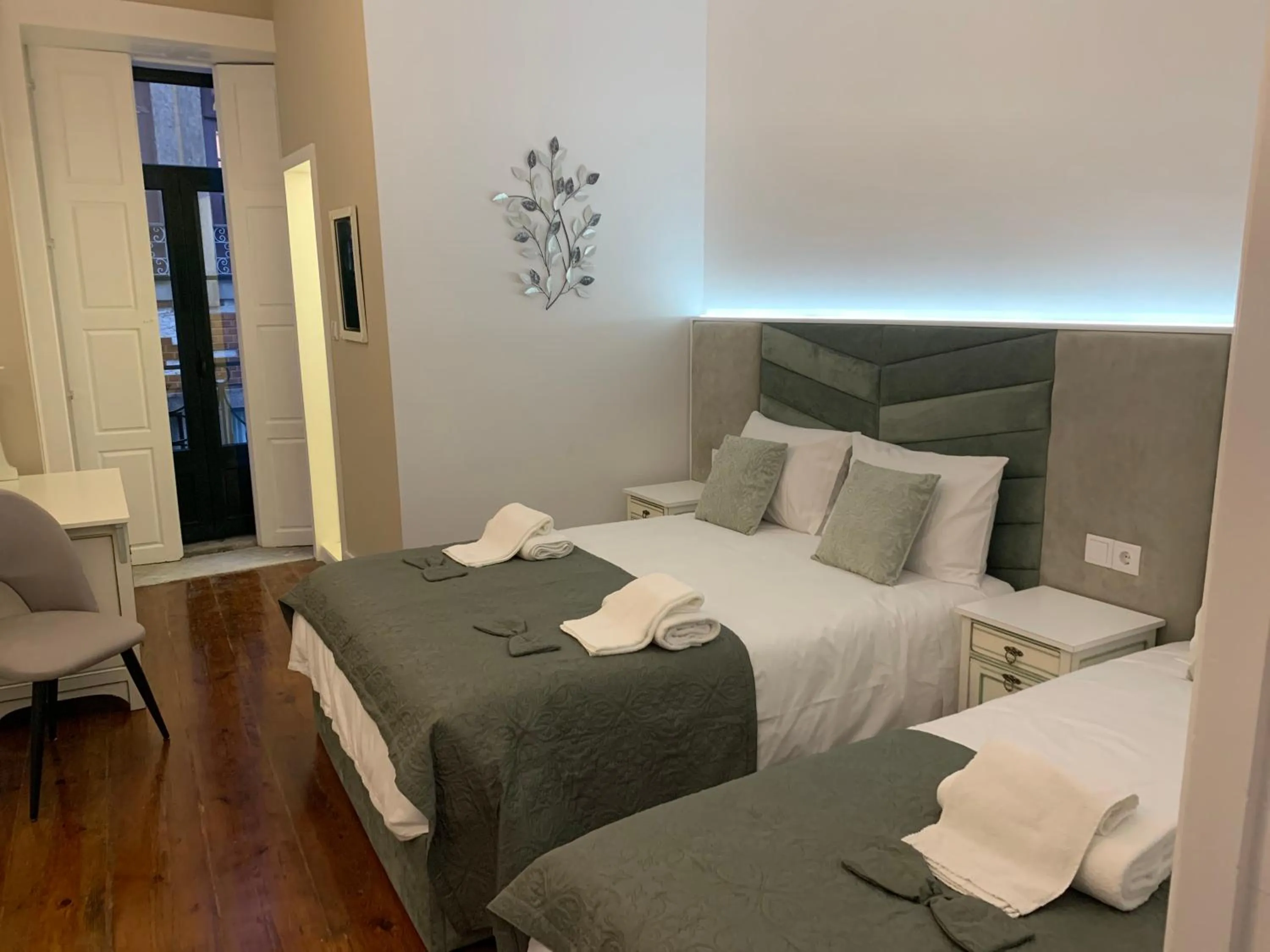 Bed in A Portuguesa Guest House