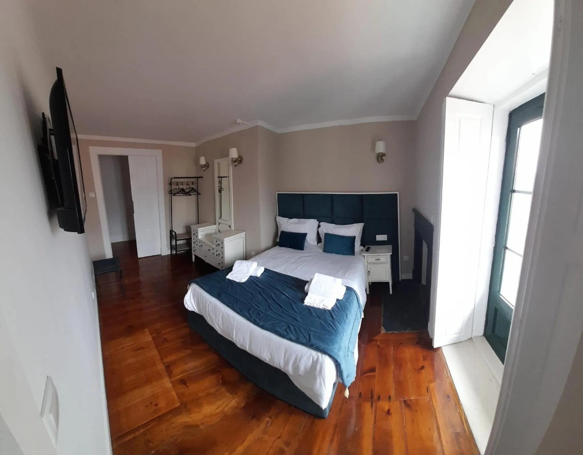 Bed in A Portuguesa Guest House