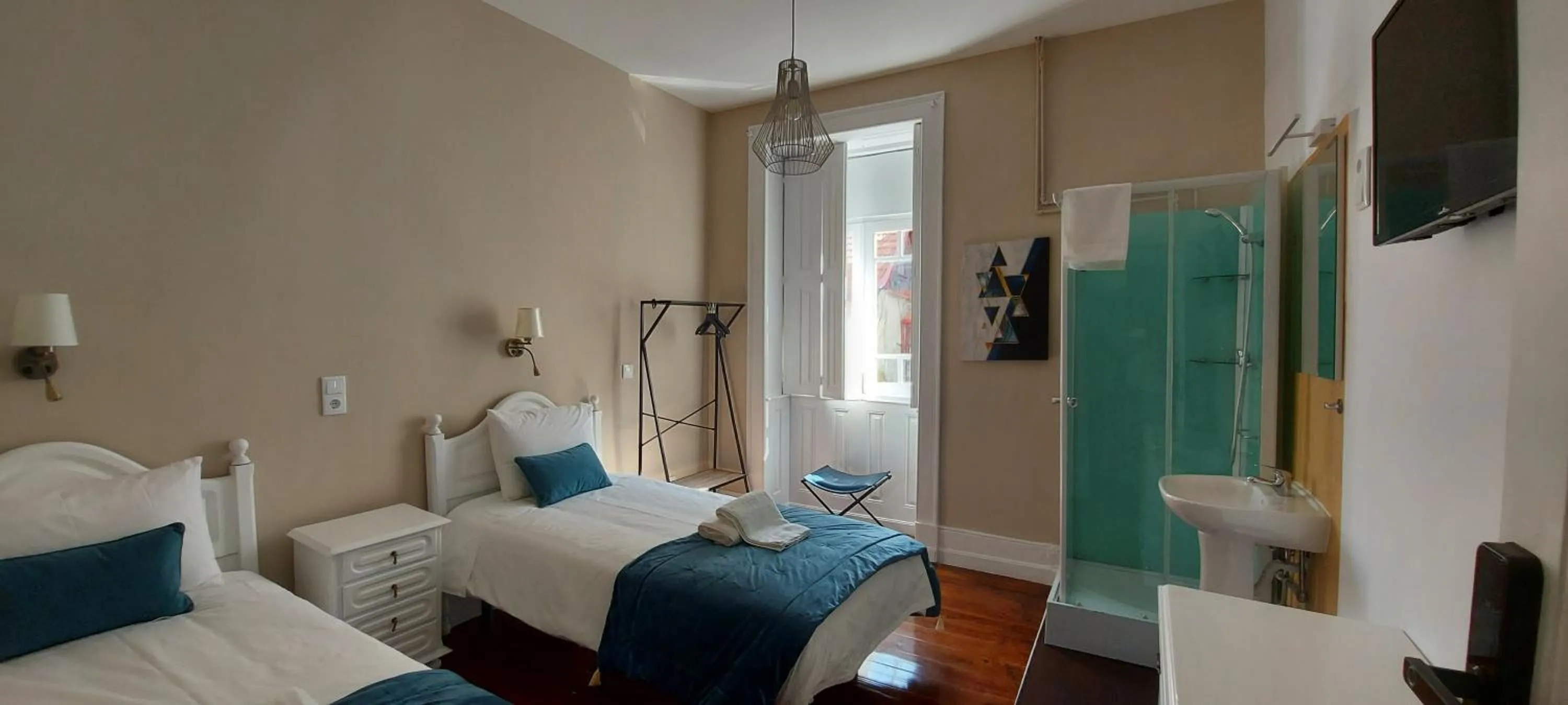 Bed in A Portuguesa Guest House