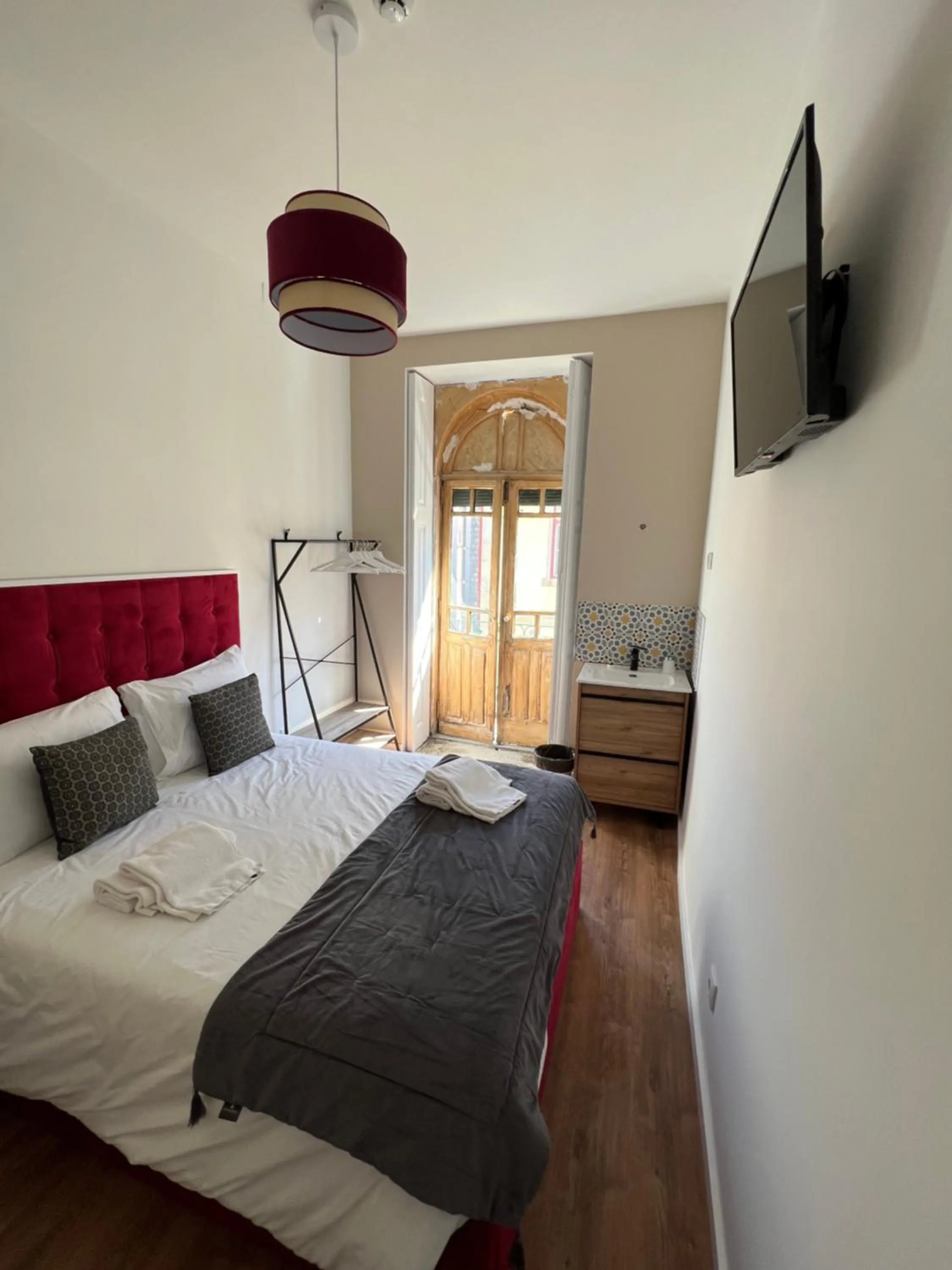 Bed in A Portuguesa Guest House