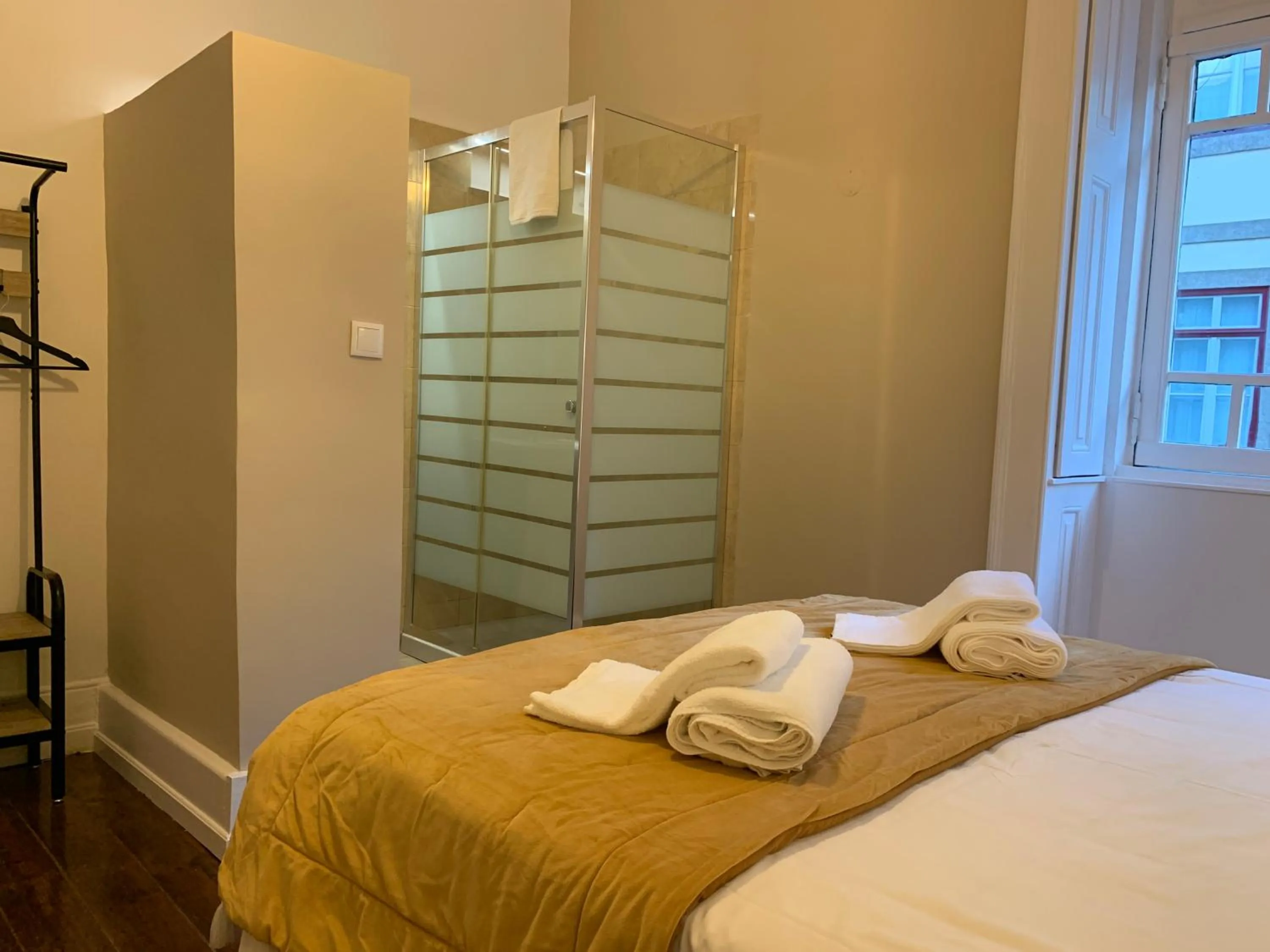 Bed in A Portuguesa Guest House