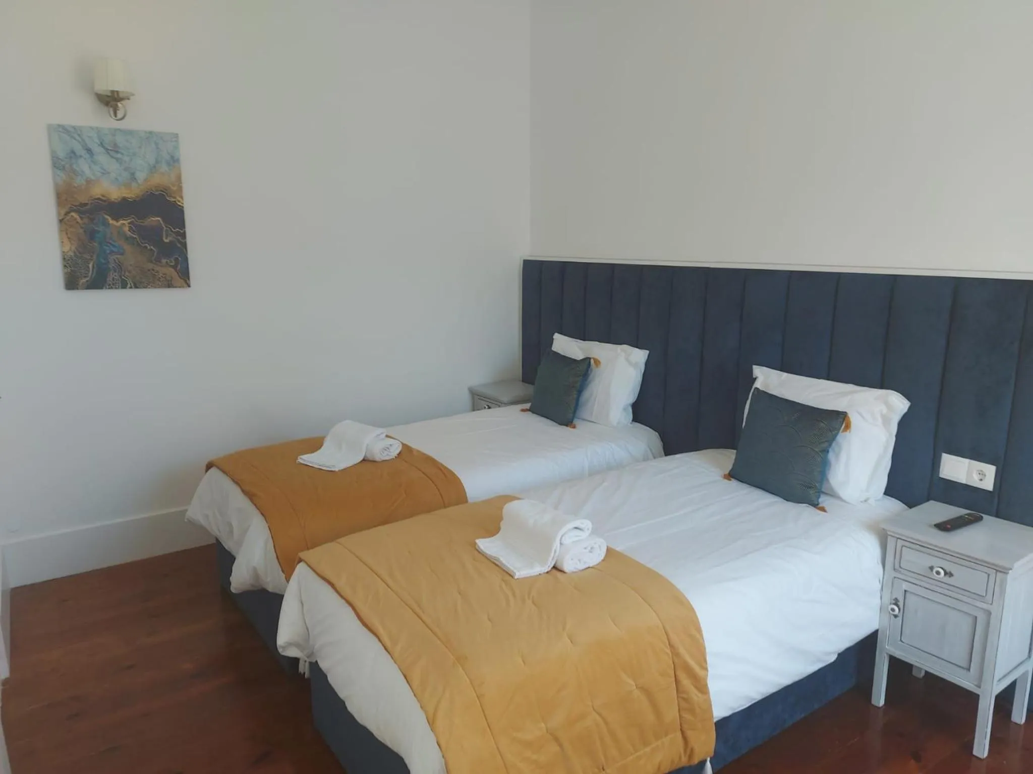 Bed in A Portuguesa Guest House