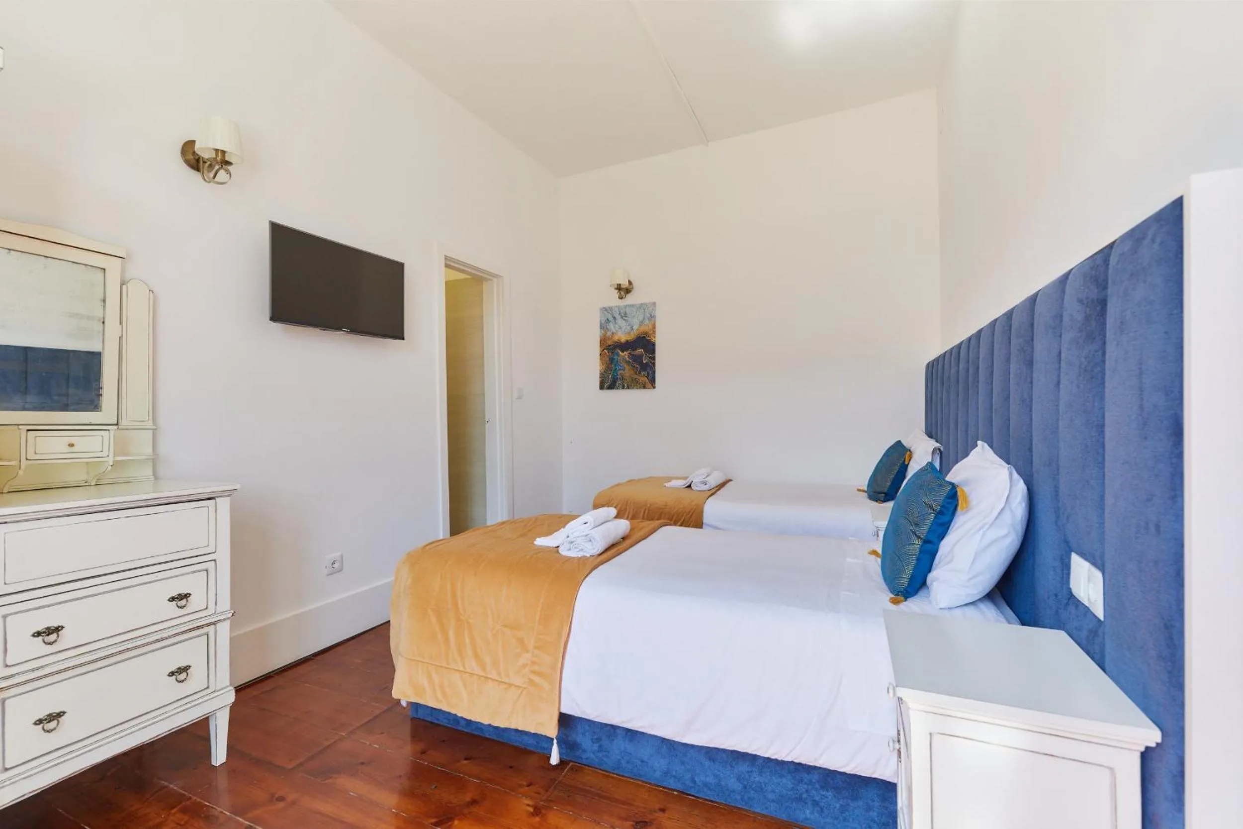 Bed in A Portuguesa Guest House