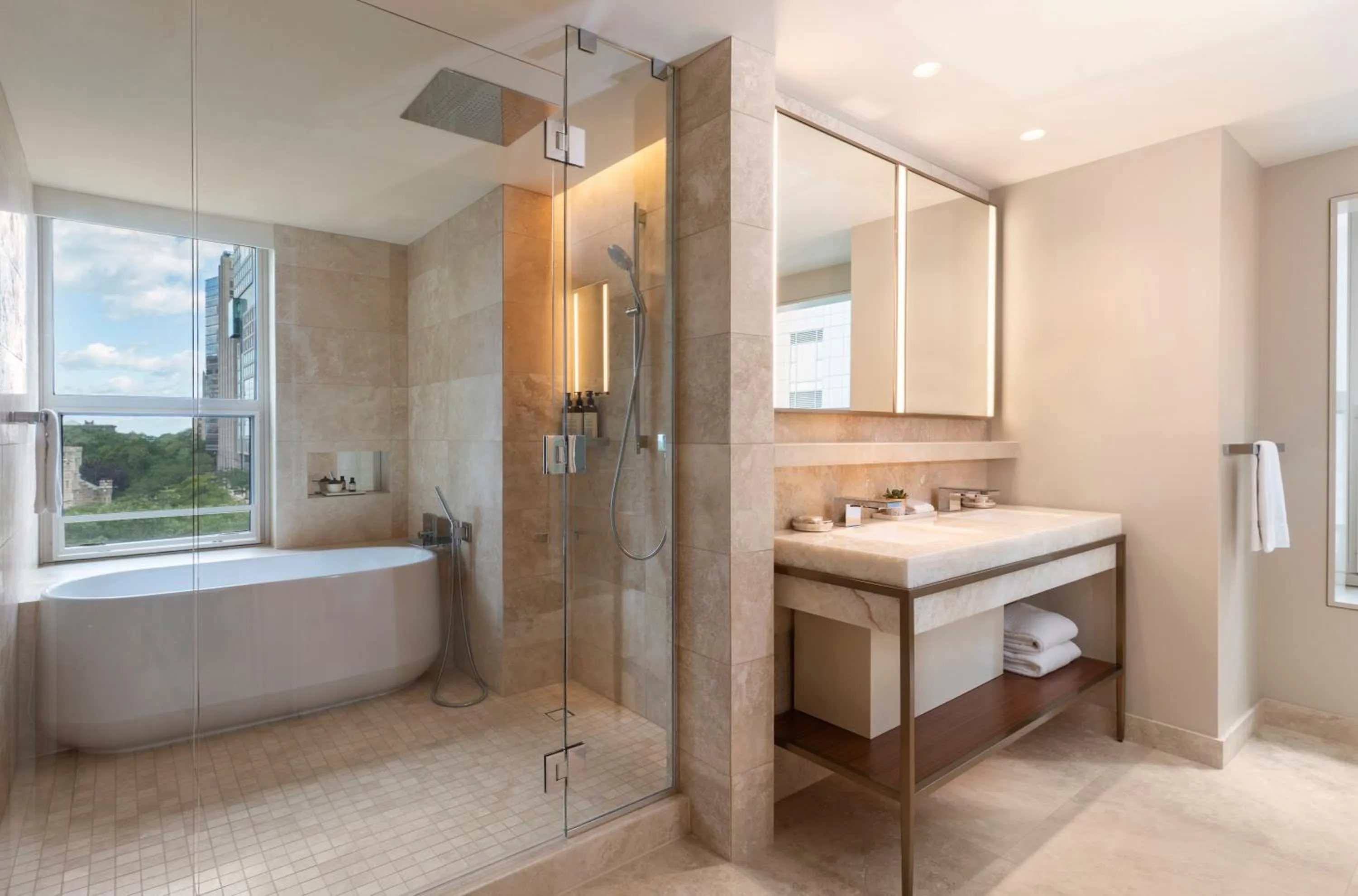 Bathroom in Park Hyatt Chicago