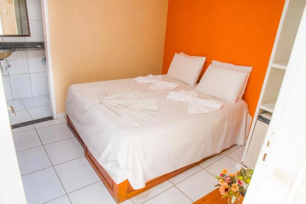 Bed in Garça Branca Praia Hotel