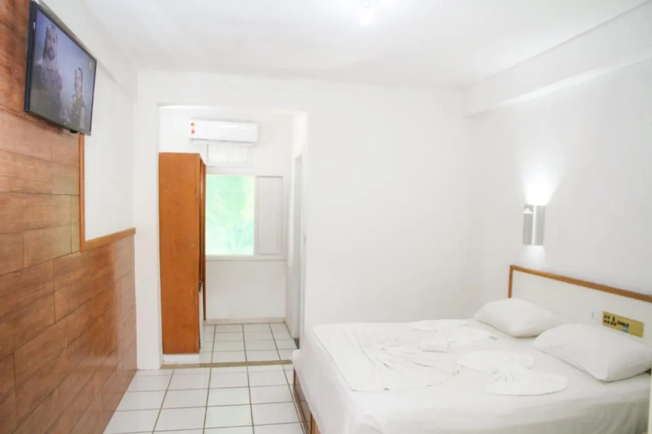 Bed in Garça Branca Praia Hotel