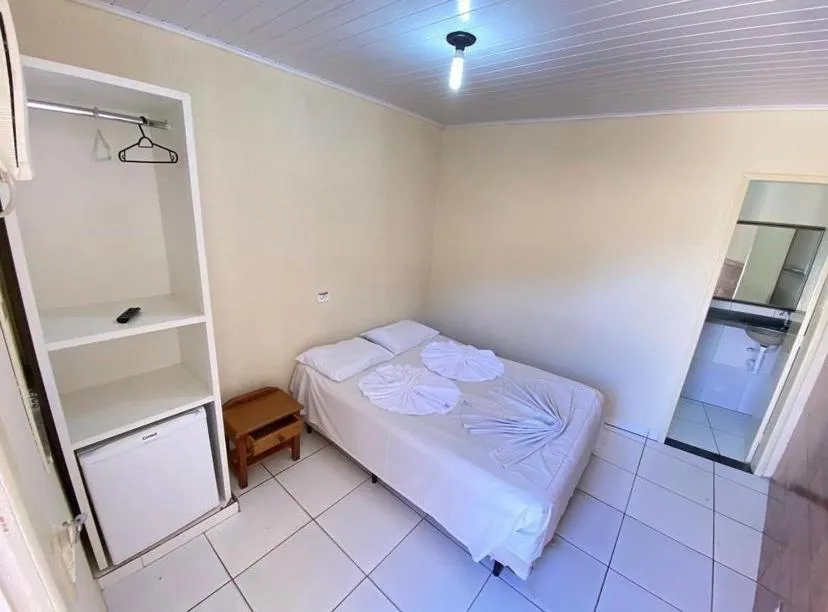 Bed in Garça Branca Praia Hotel