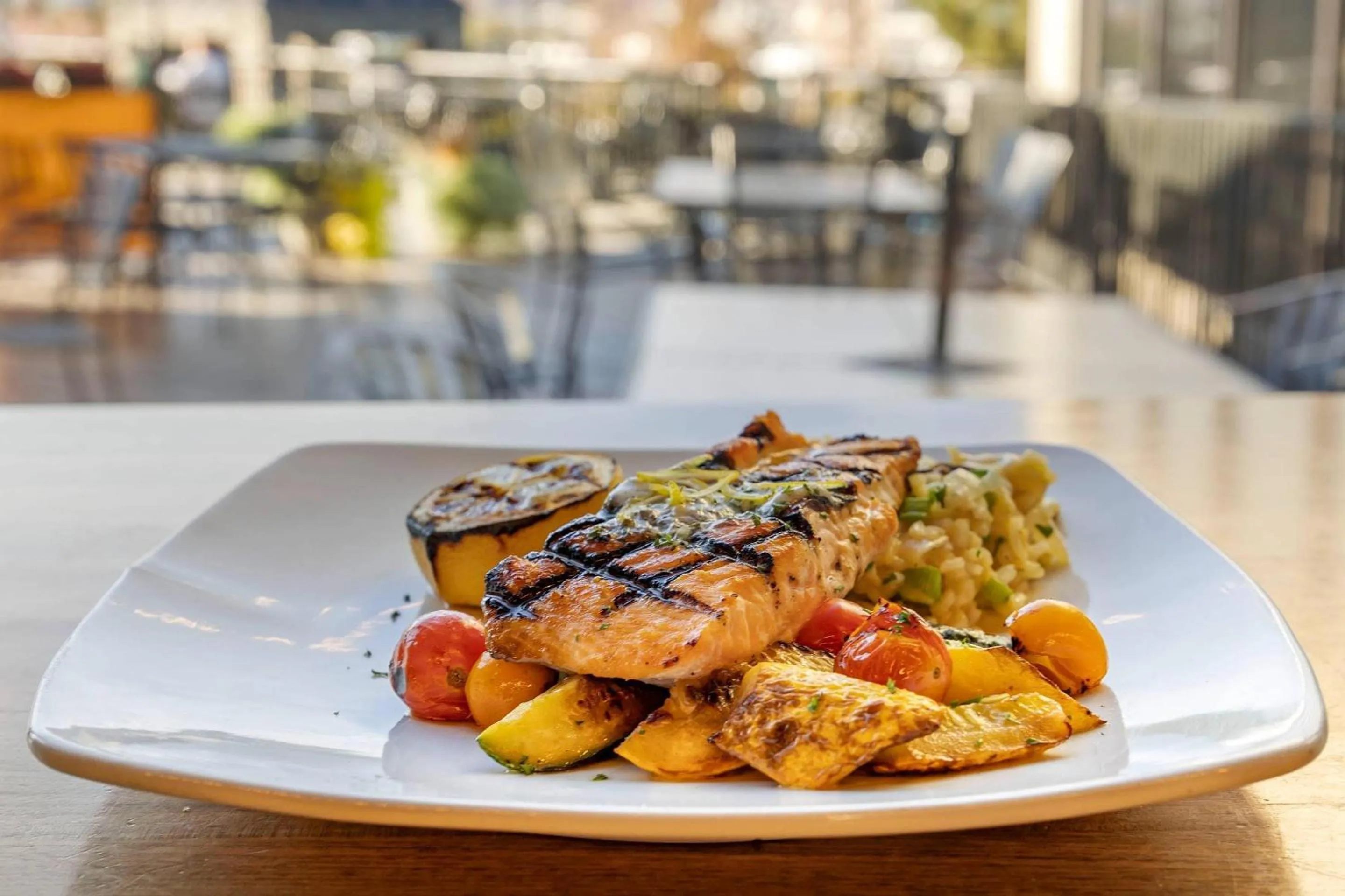 Breakfast in Hells Canyon Grand Hotel, an Ascend Collection Hotel