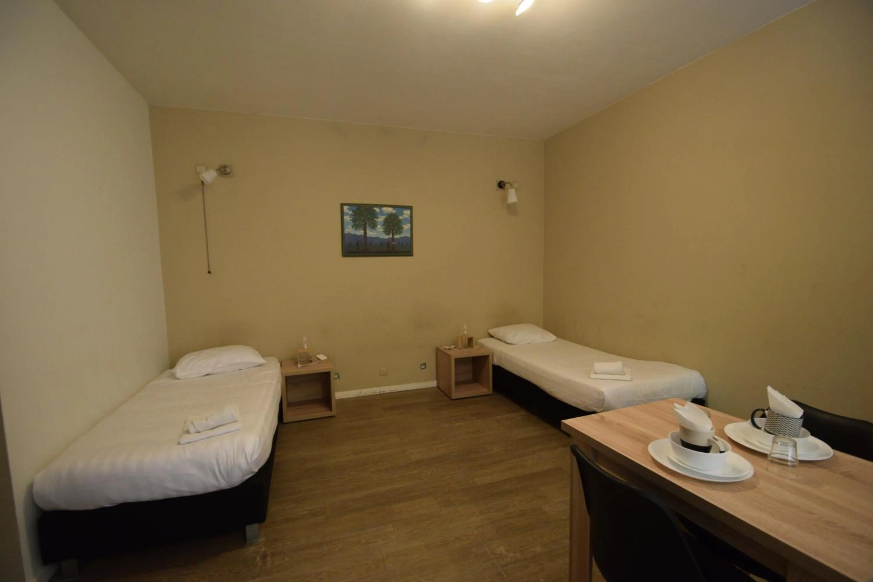 Bed in Budget Flats Brussels