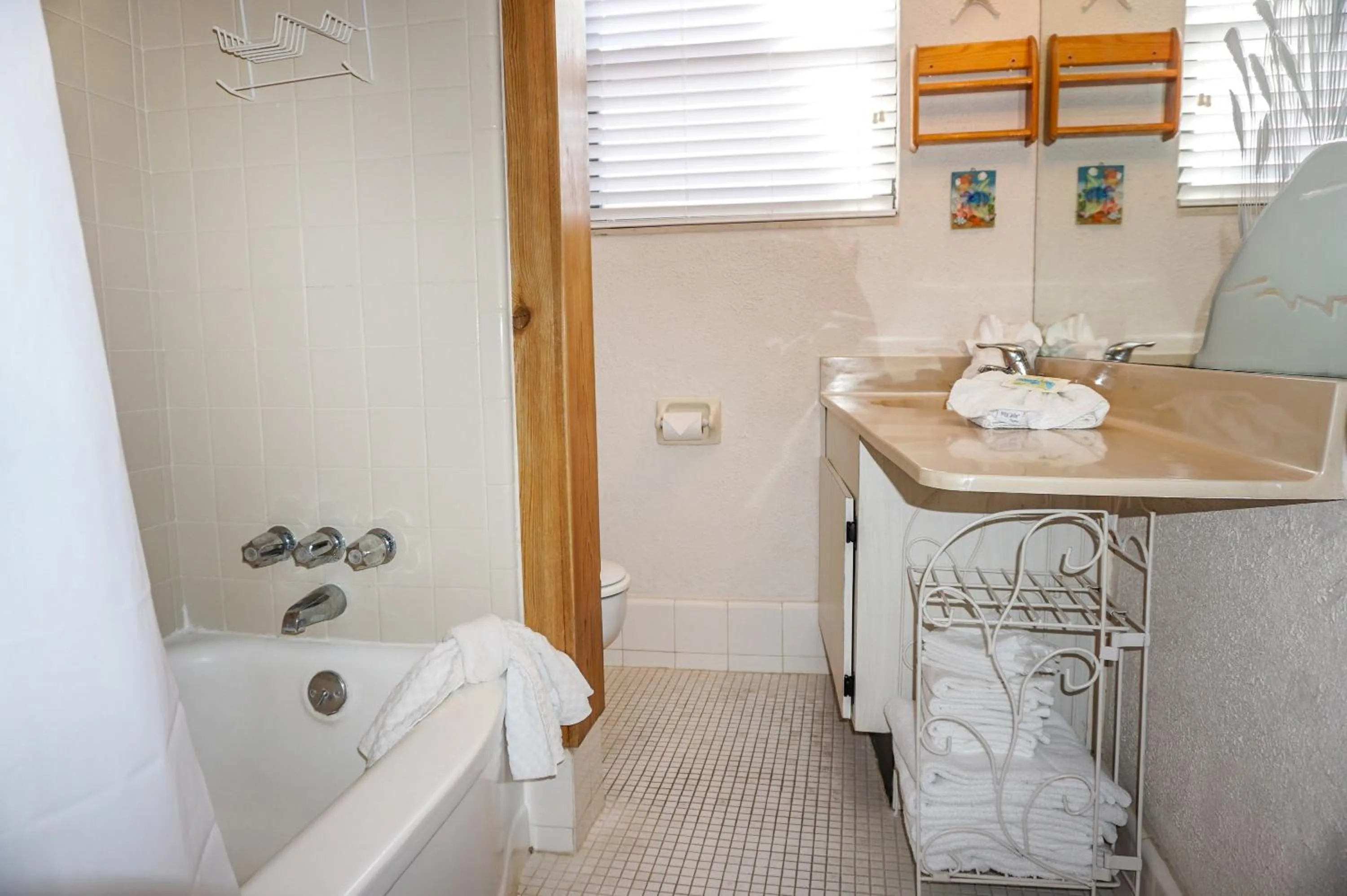 Bathroom in Gulf Winds Resort by Travel Resort Services