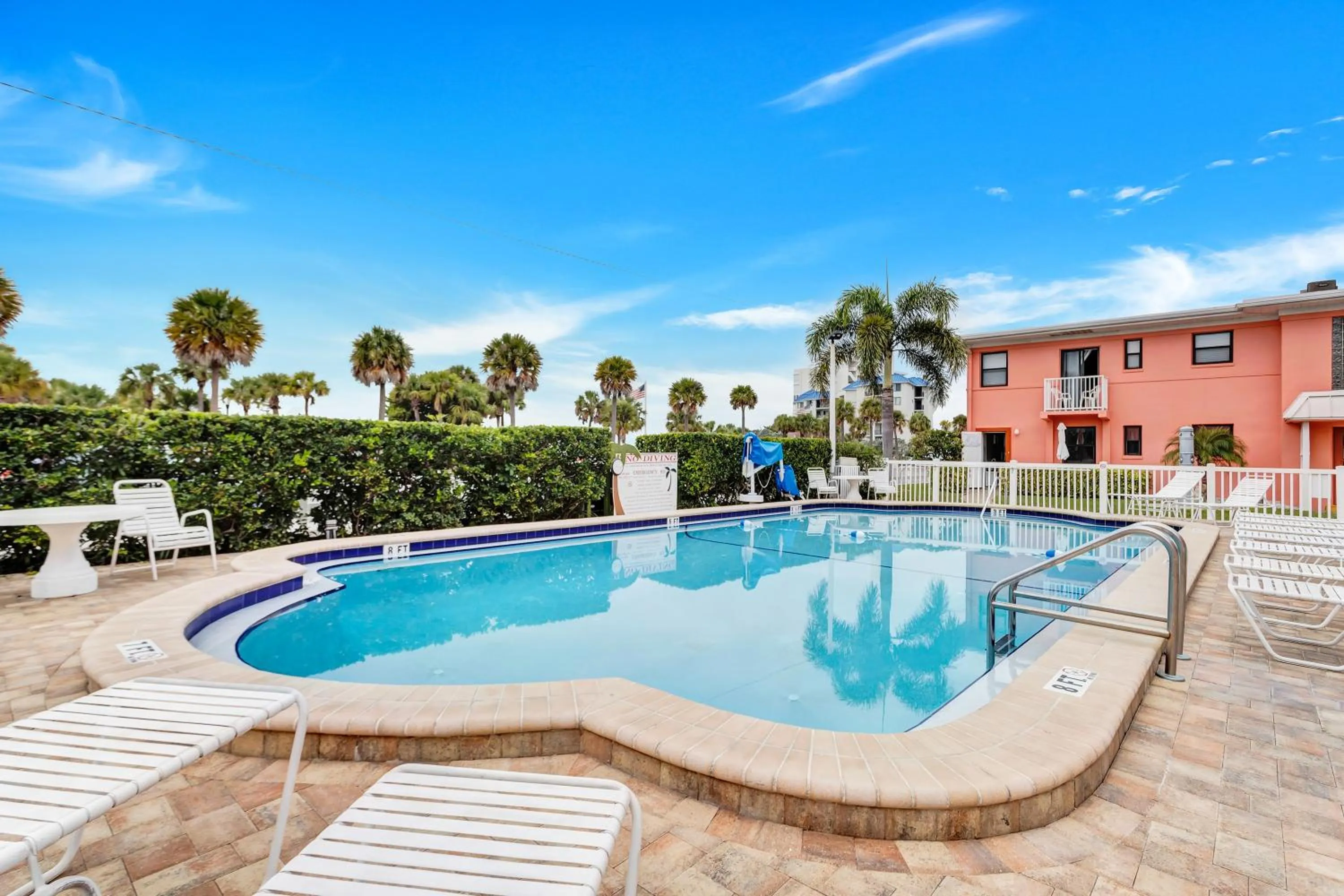 Swimming pool in Gulf Winds Resort by Travel Resort Services