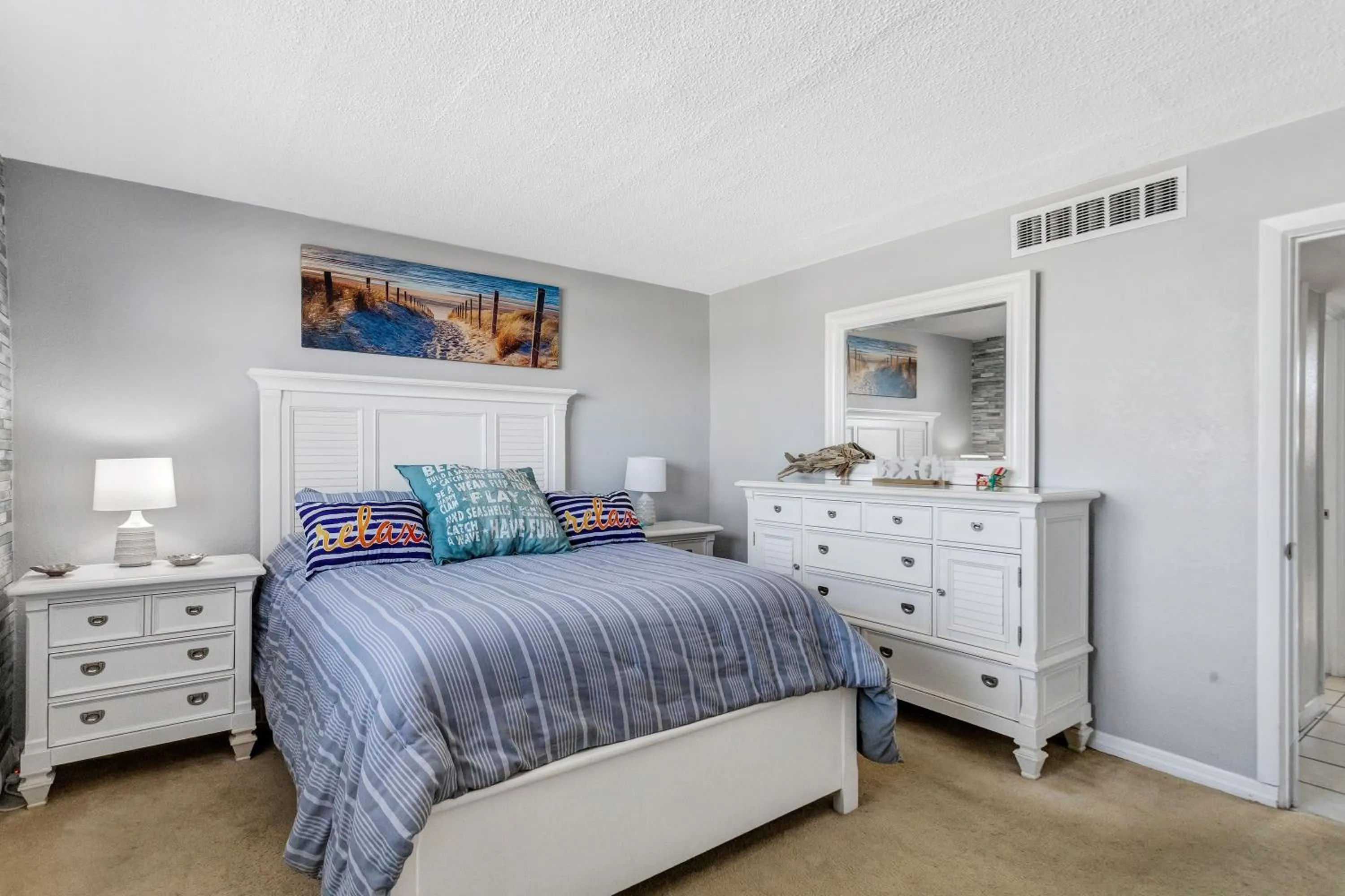 Bedroom in Gulf Winds Resort by Travel Resort Services