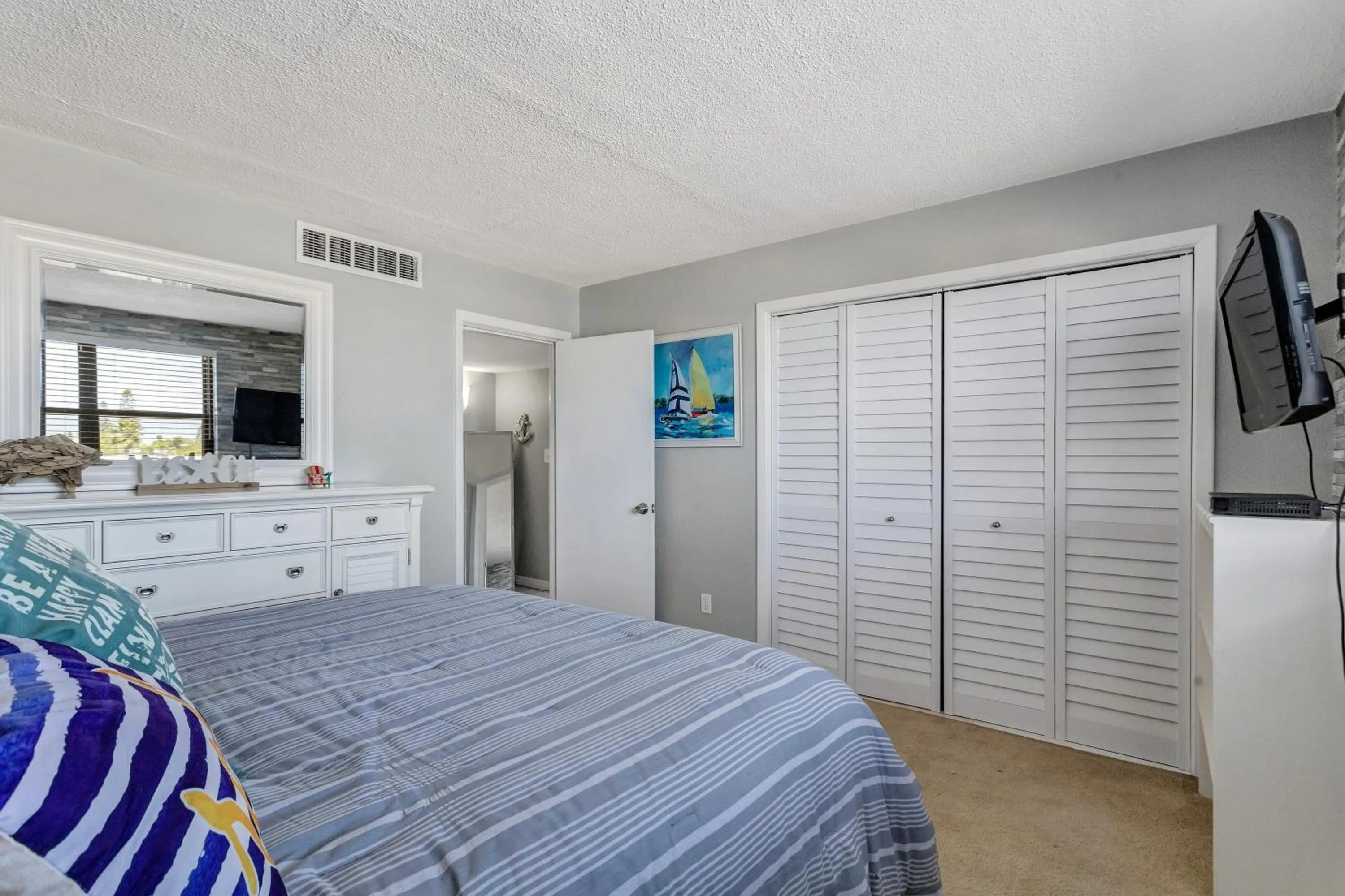 Bedroom in Gulf Winds Resort by Travel Resort Services