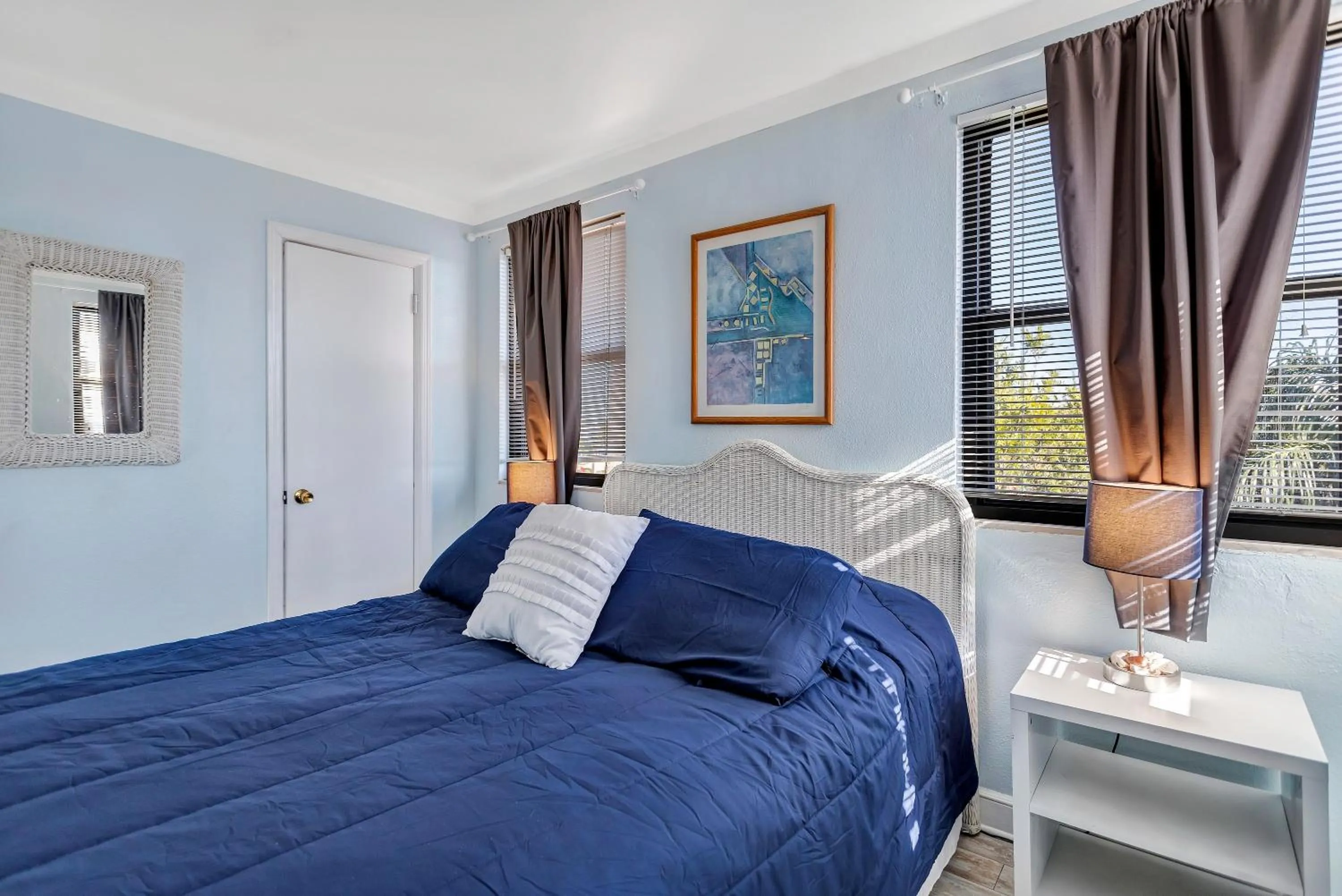 Bedroom in Gulf Winds Resort by Travel Resort Services