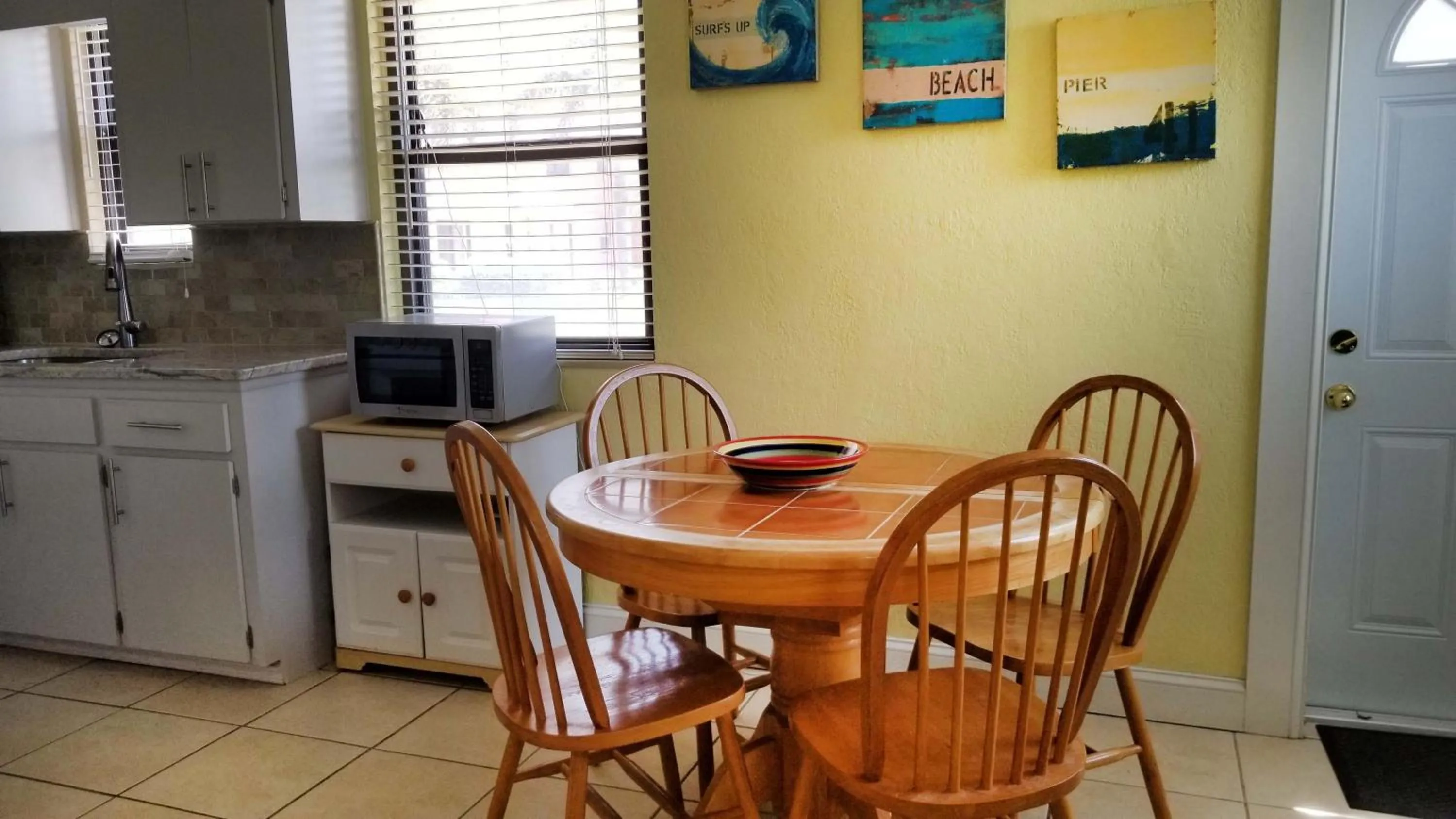 Dining area in Gulf Winds Resort by Travel Resort Services