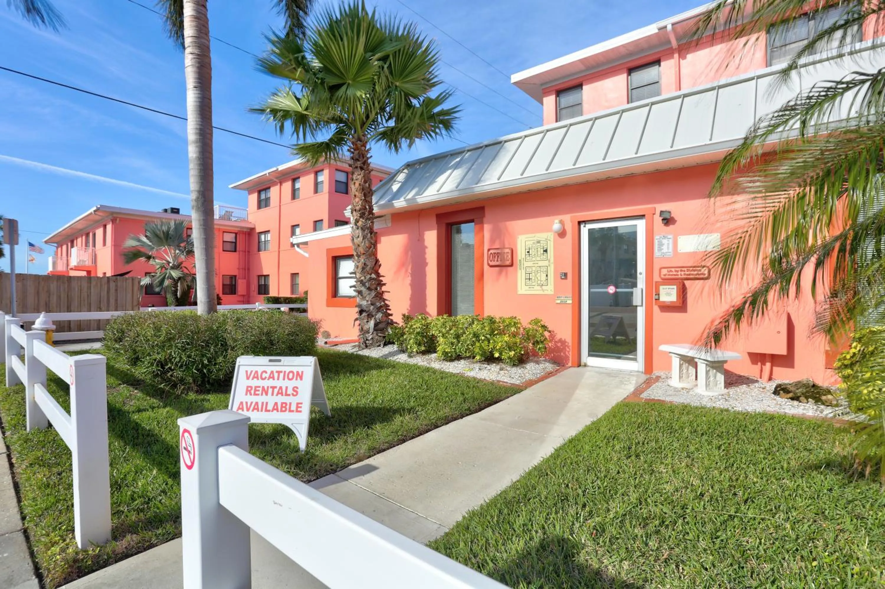 Facade/entrance in Gulf Winds Resort by Travel Resort Services