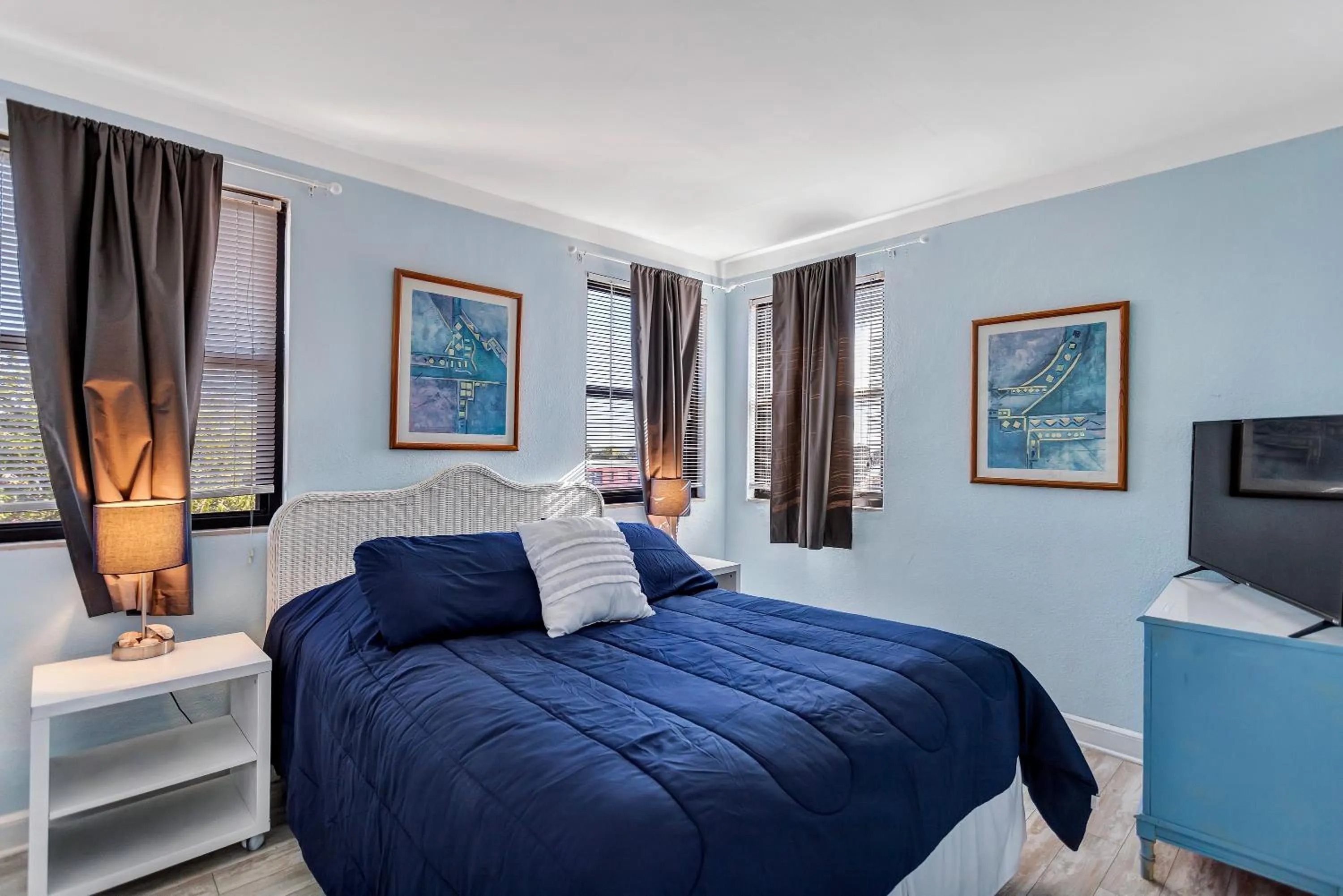 Bedroom in Gulf Winds Resort by Travel Resort Services