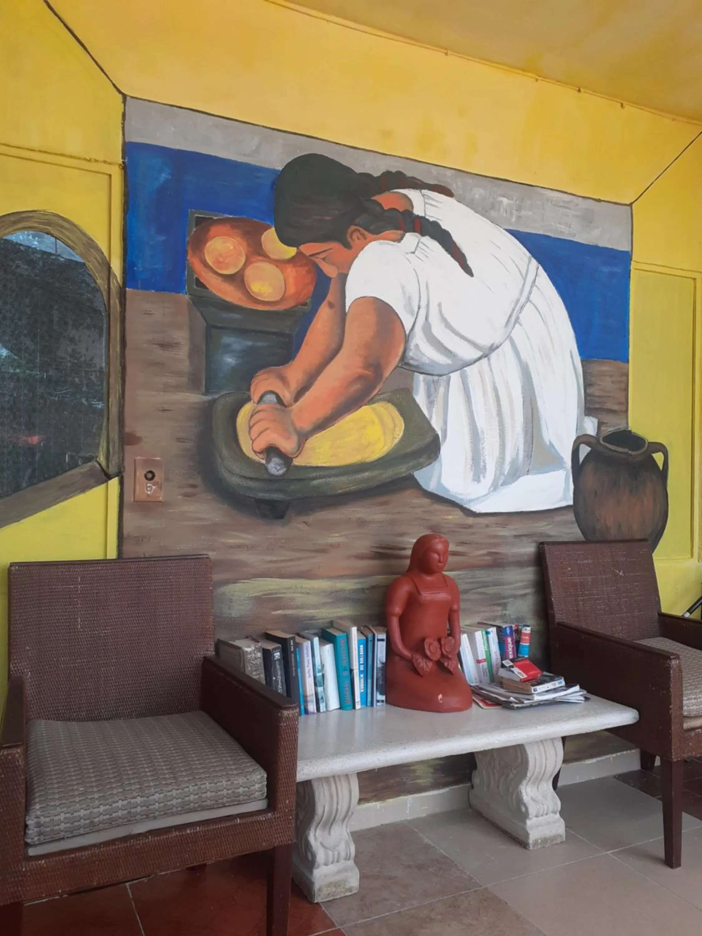 Living room in Buenos Días Guest House