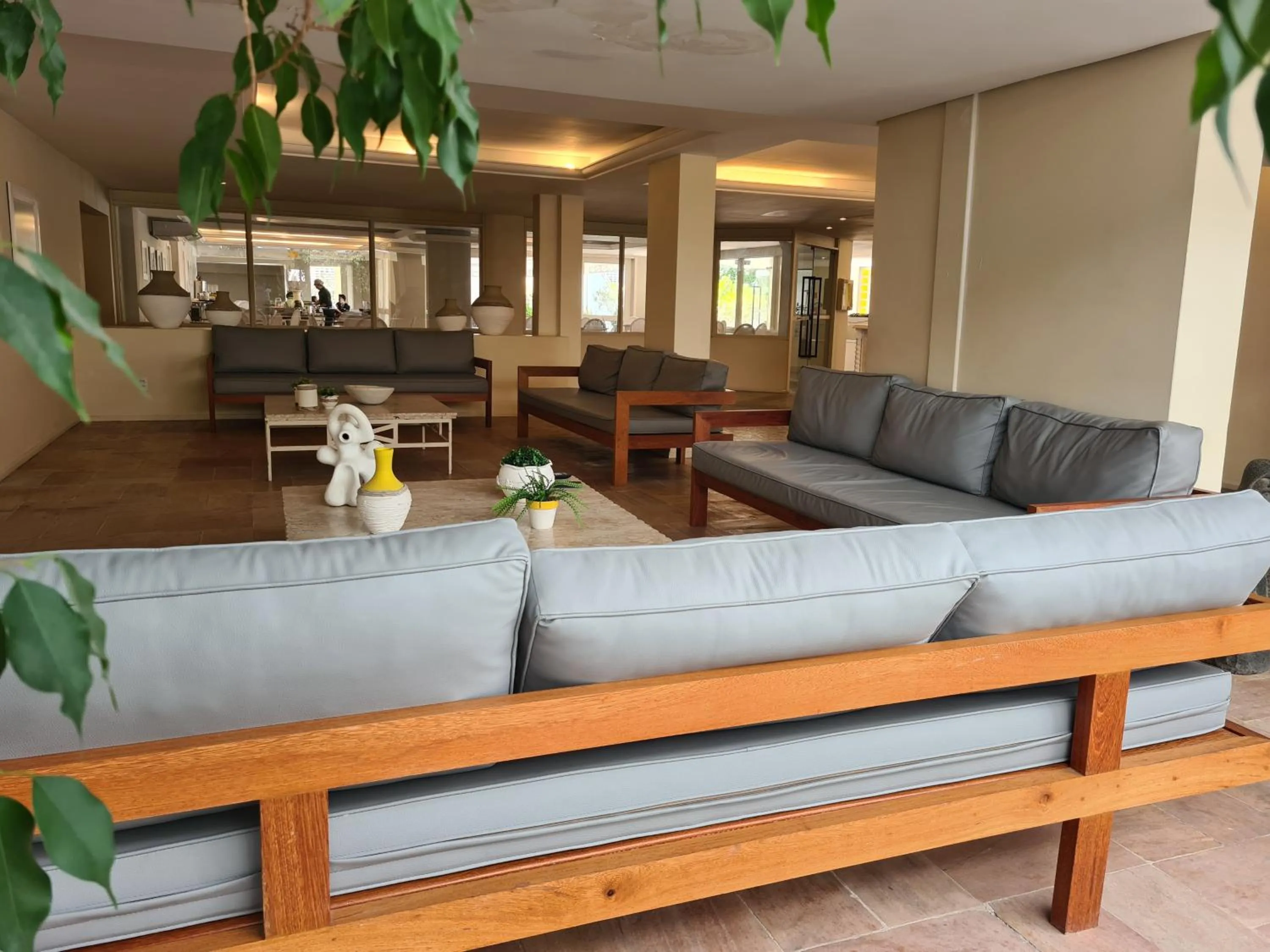 Seating area in Praia Brava Hotel