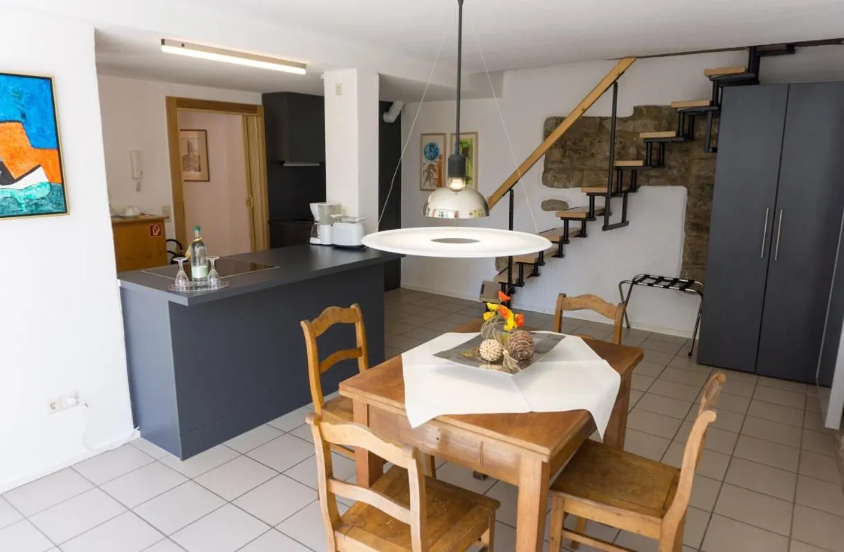 Kitchen or kitchenette in Resort Schloss Auerstedt