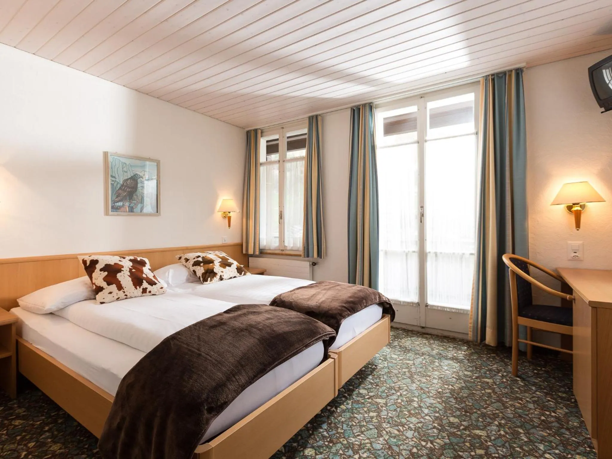 Photo of the whole room, Bed in Hotel Oberland