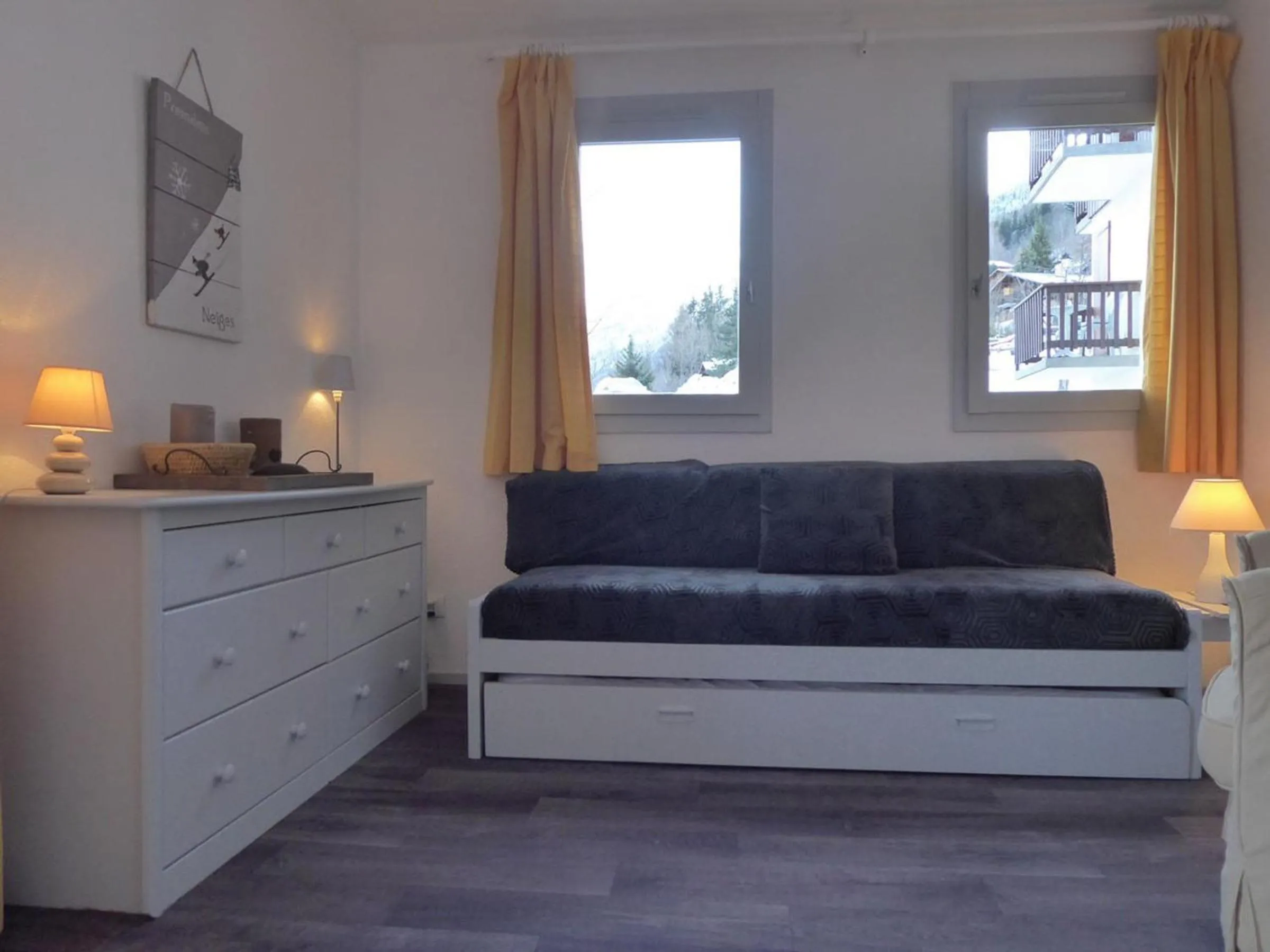 Appartement ski-in/ski-out à Montchavin, 5 pers, balcon - FR-1-329-26