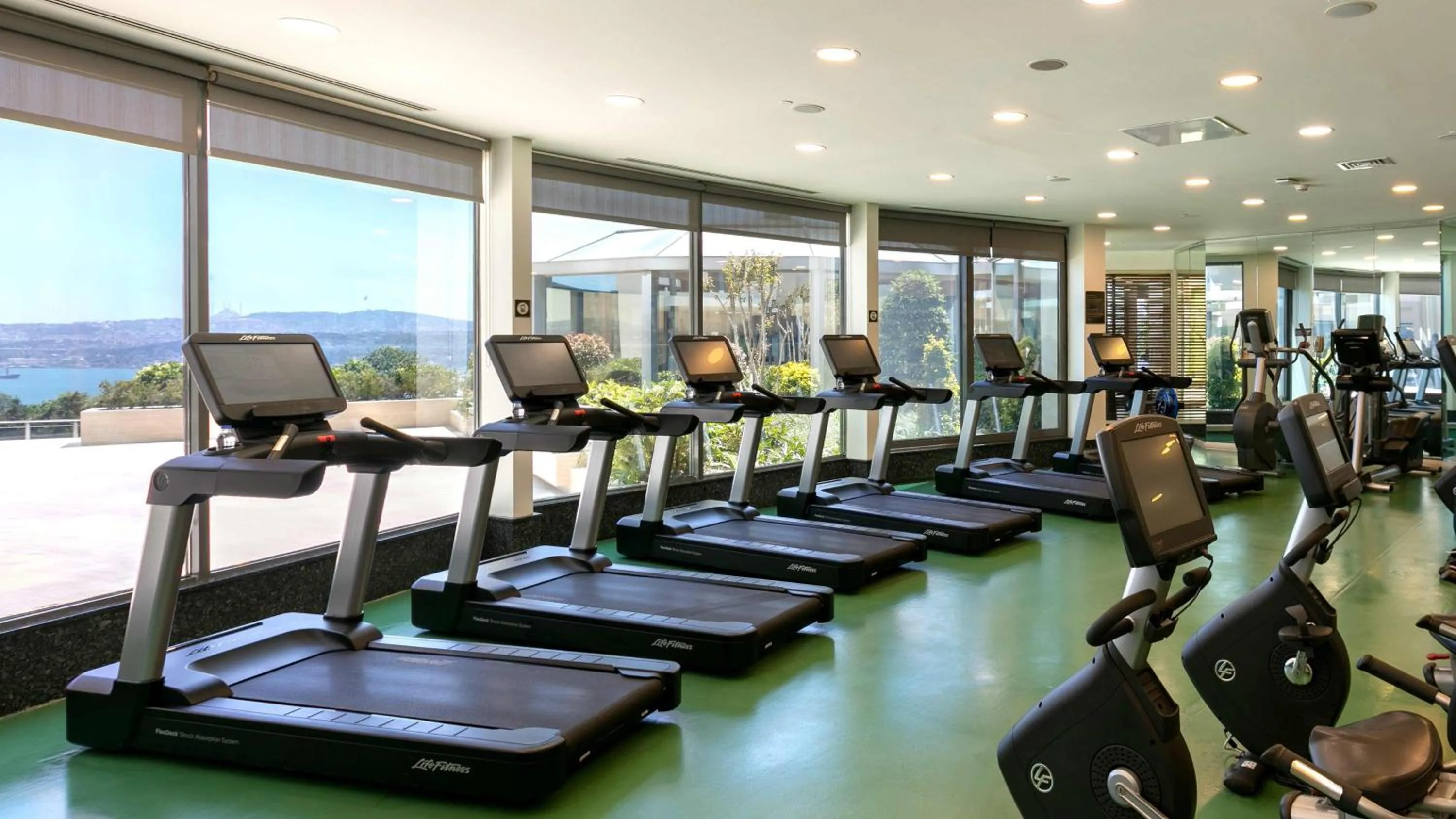 Fitness centre/facilities in InterContinental Istanbul by IHG