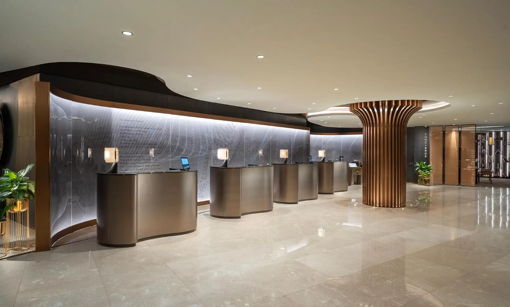 Lobby or reception in InterContinental Istanbul by IHG