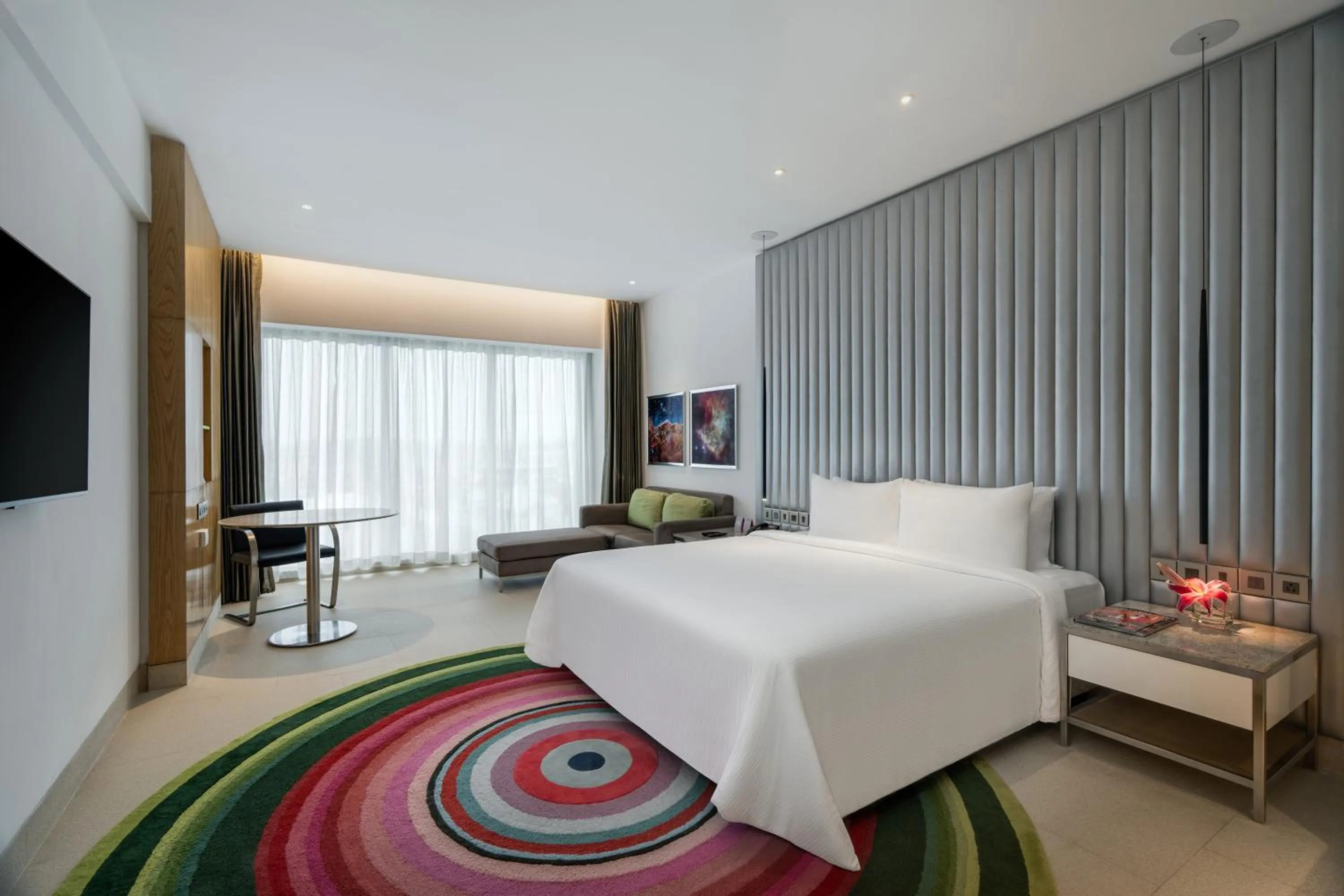 Bedroom, Bed in Avasa Hotel