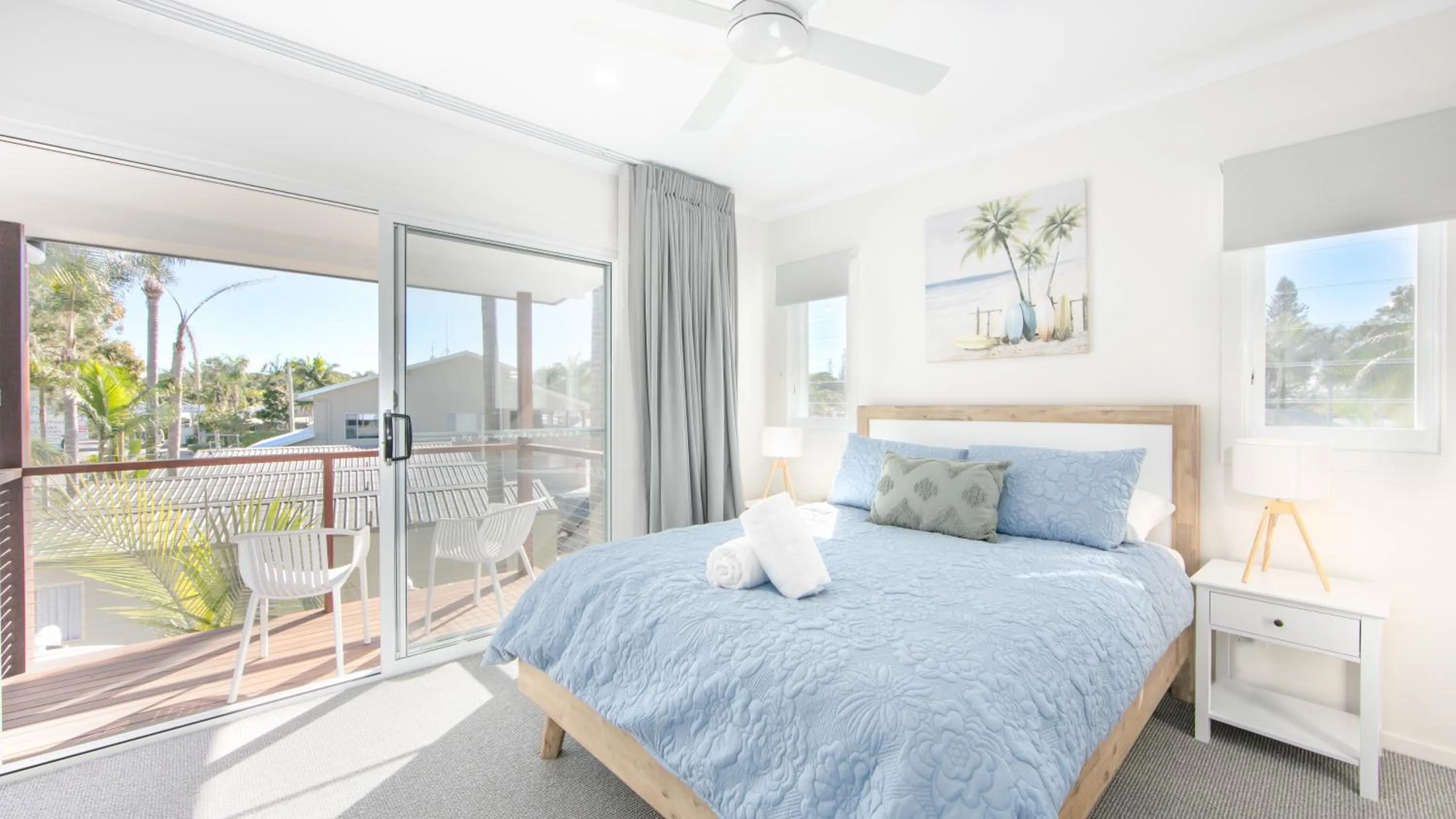 Bedroom, Bed in Moby Dick Waterfront Resort Motel