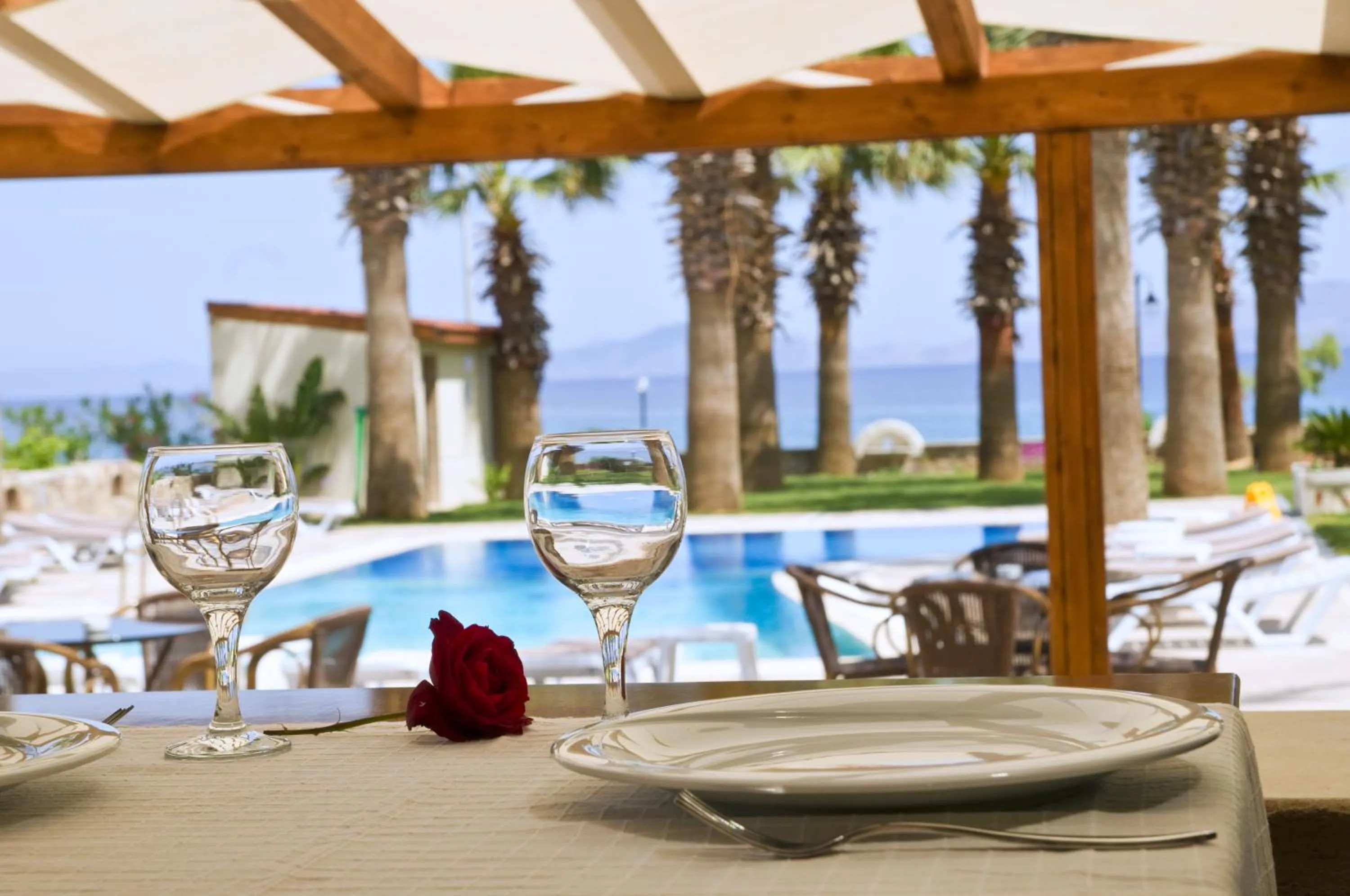 Garden view in My Marina Select Hotel