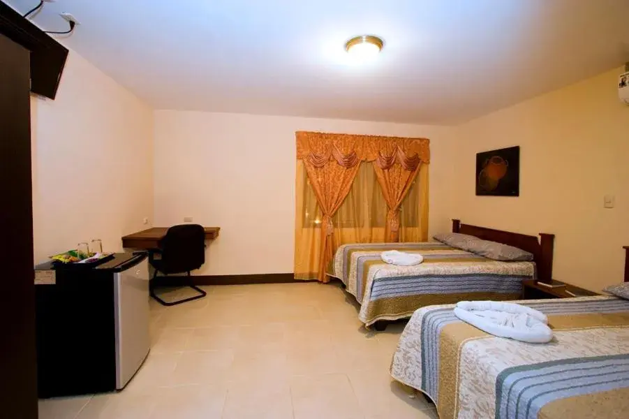 Double Room with Two Double Beds in Hotel El Cerro Double Room with Two Double Beds in Hotel El Cerro