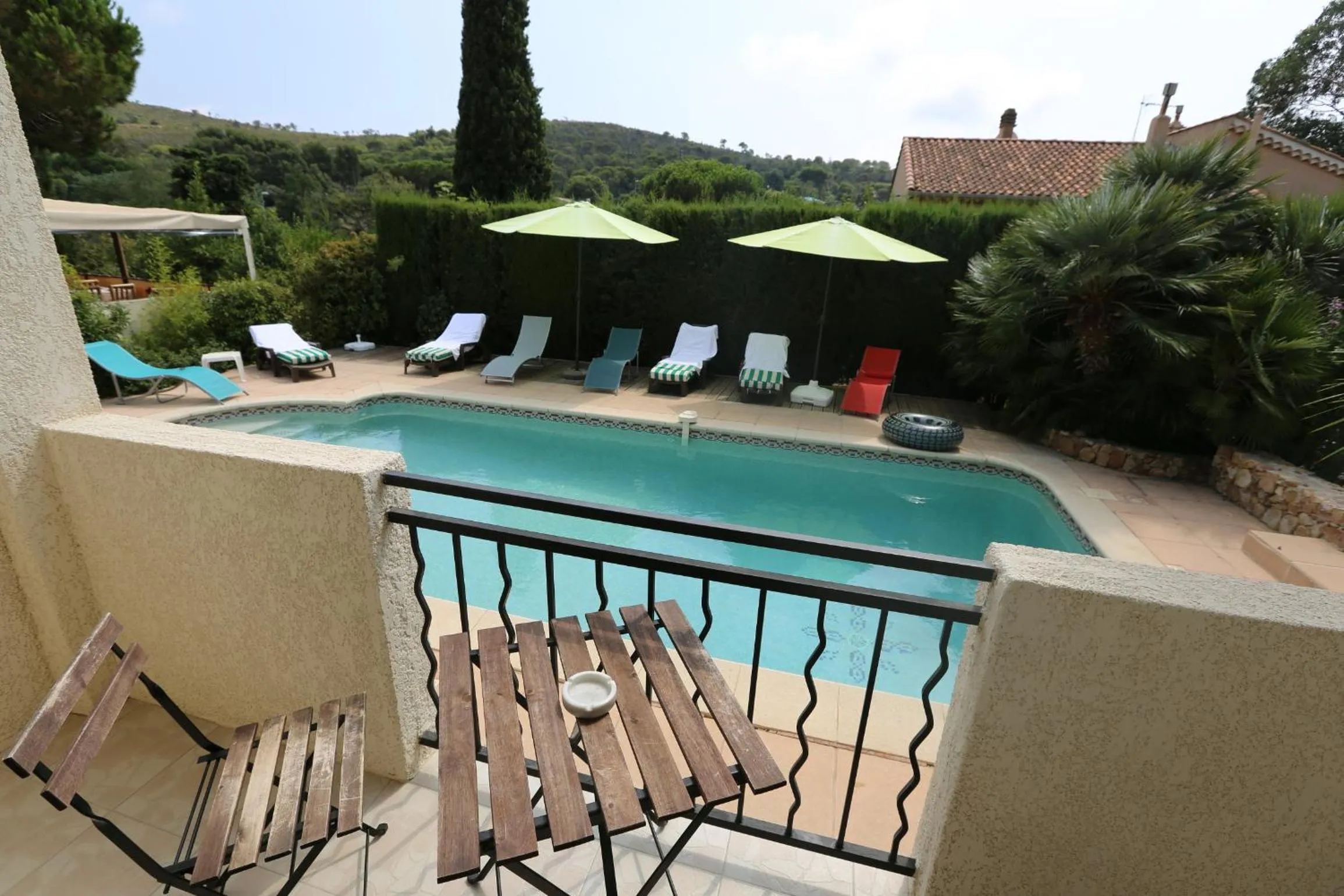 View (from property/room) in La Bastide des Pins