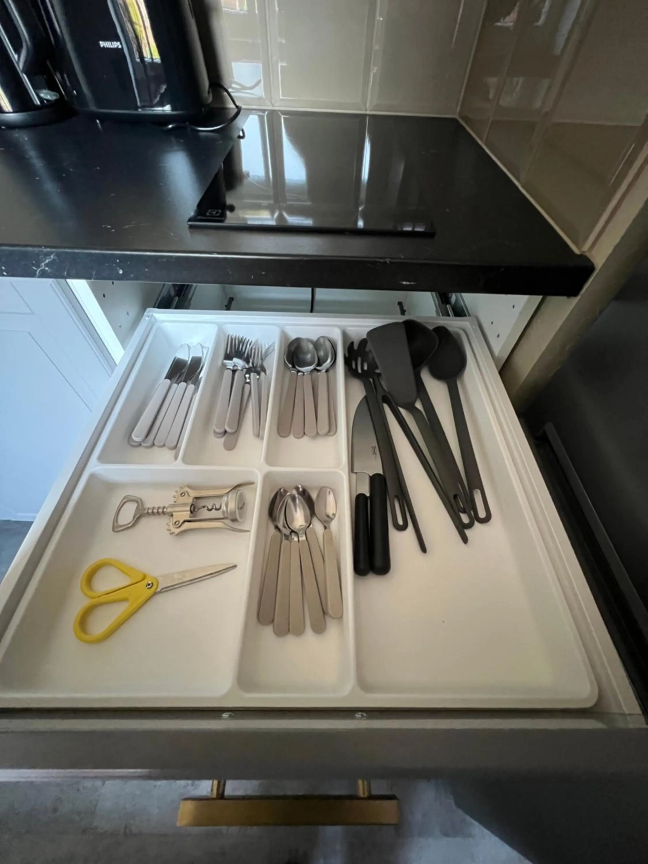 Kitchen or kitchenette in Dzintari