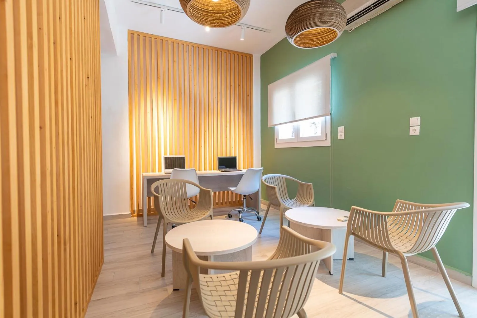 Seating area in Paraskevas Boutique Hotel