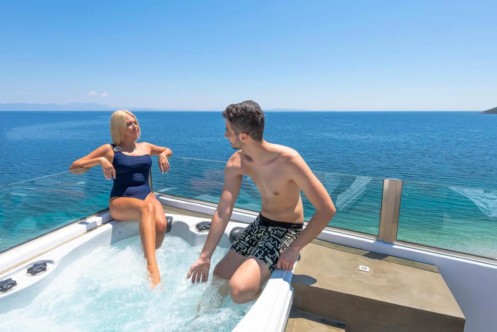 People in Paraskevas Boutique Hotel