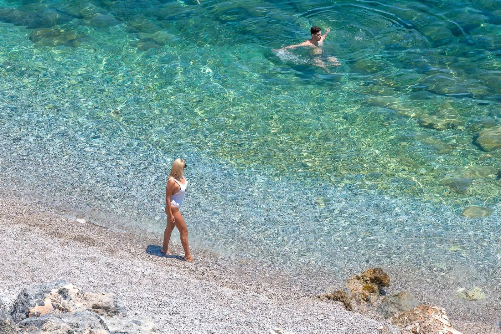 Beach in Paraskevas Boutique Hotel