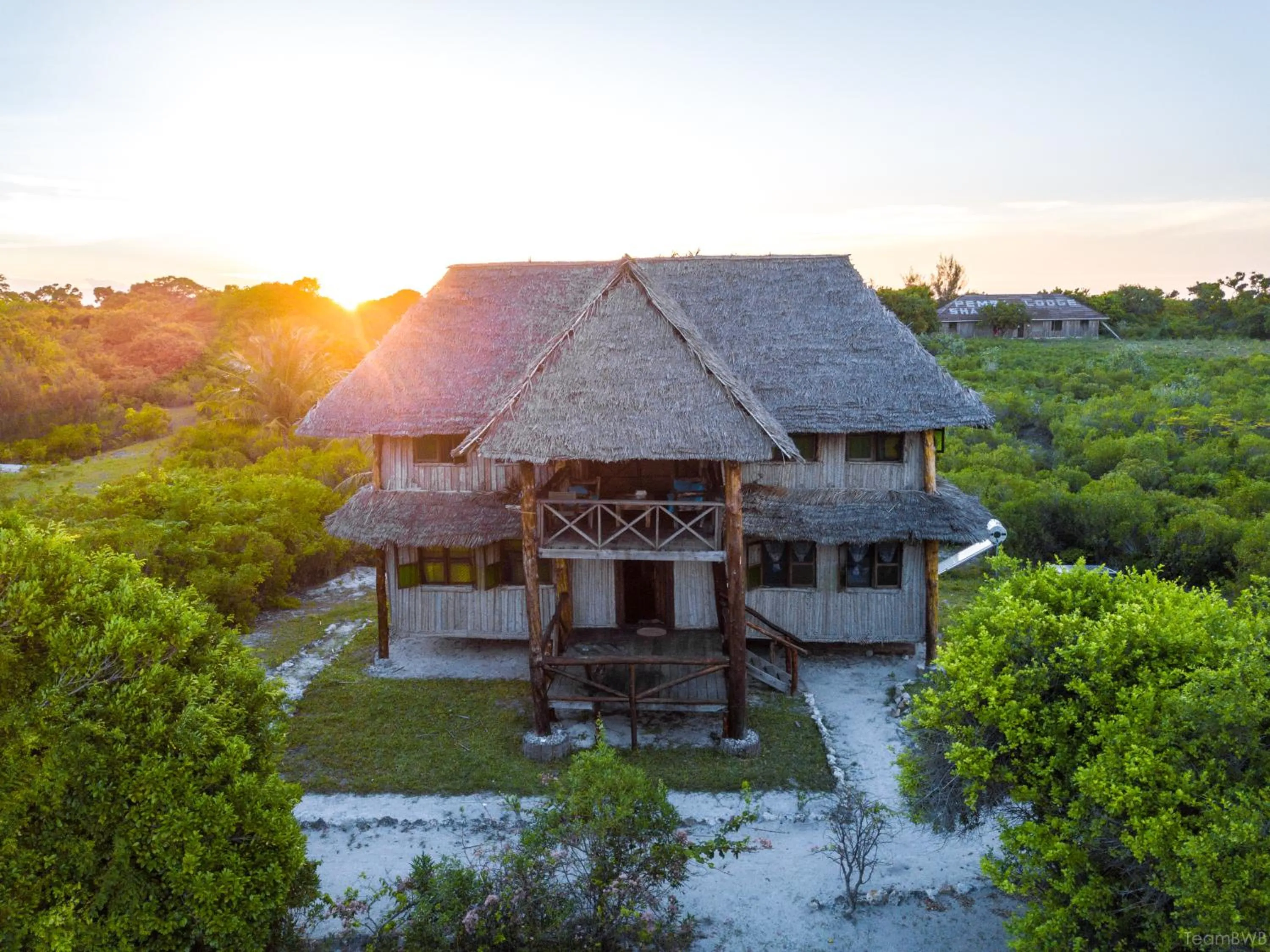 Property building in Pemba Eco Lodge