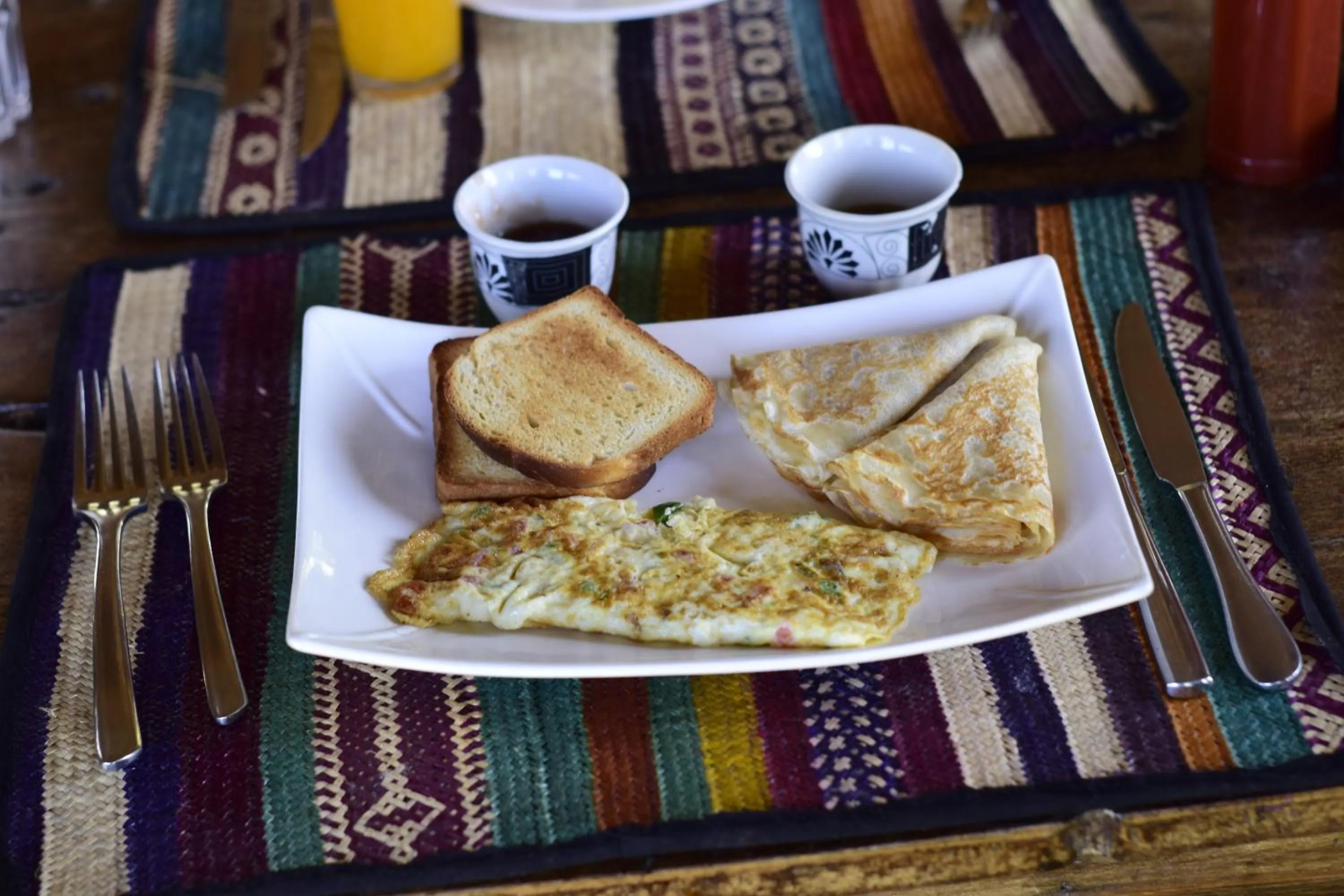 Breakfast in Pemba Eco Lodge