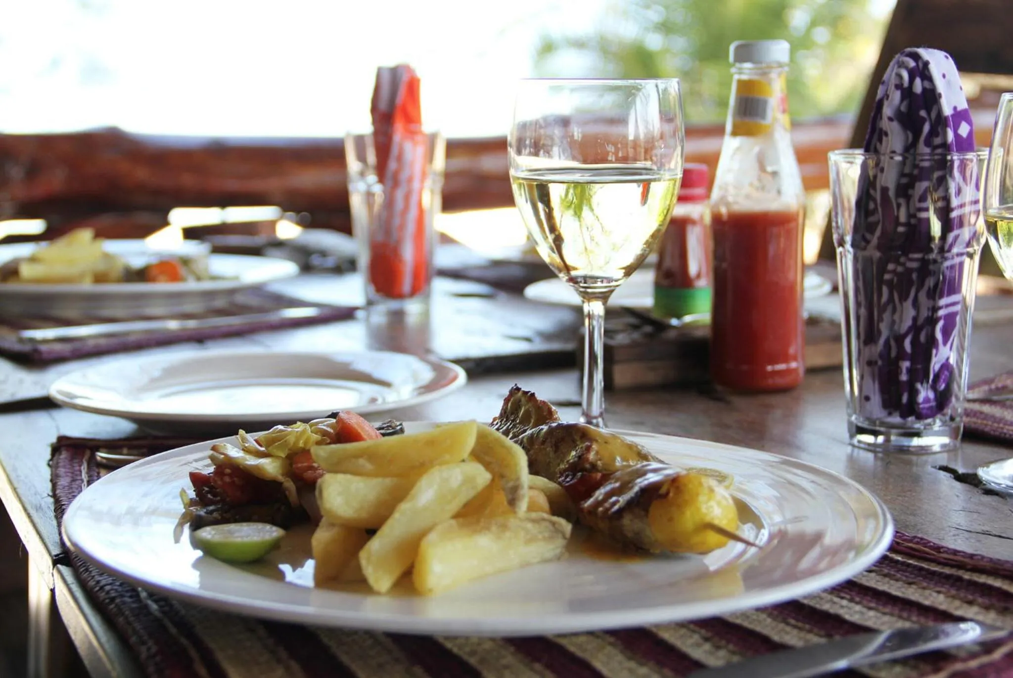 Restaurant/places to eat in Pemba Eco Lodge